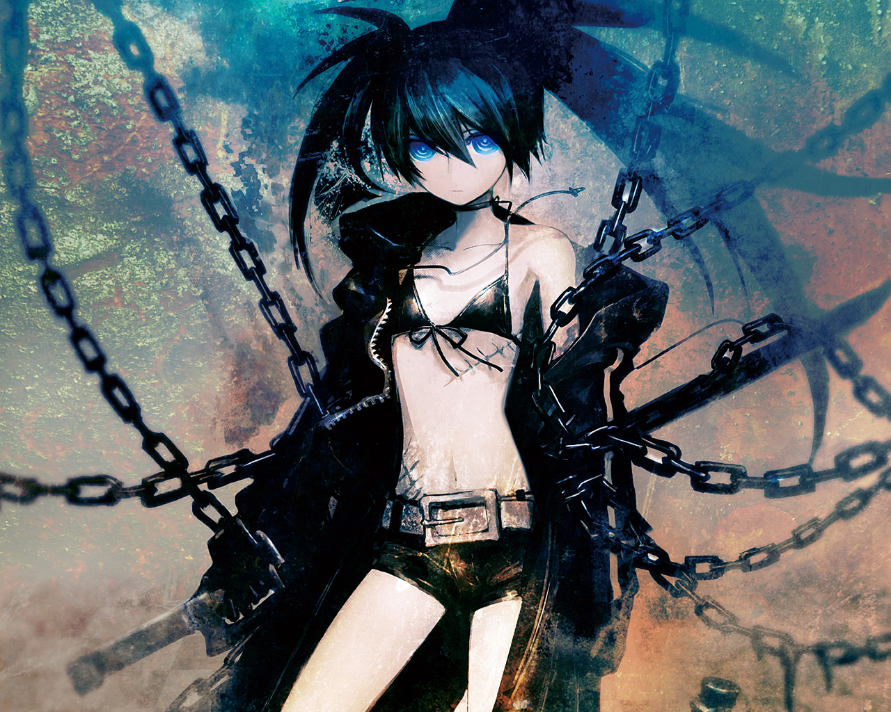 Téléchargez gratuitement l'image Black Rock Shooter, Animé sur le bureau de votre PC