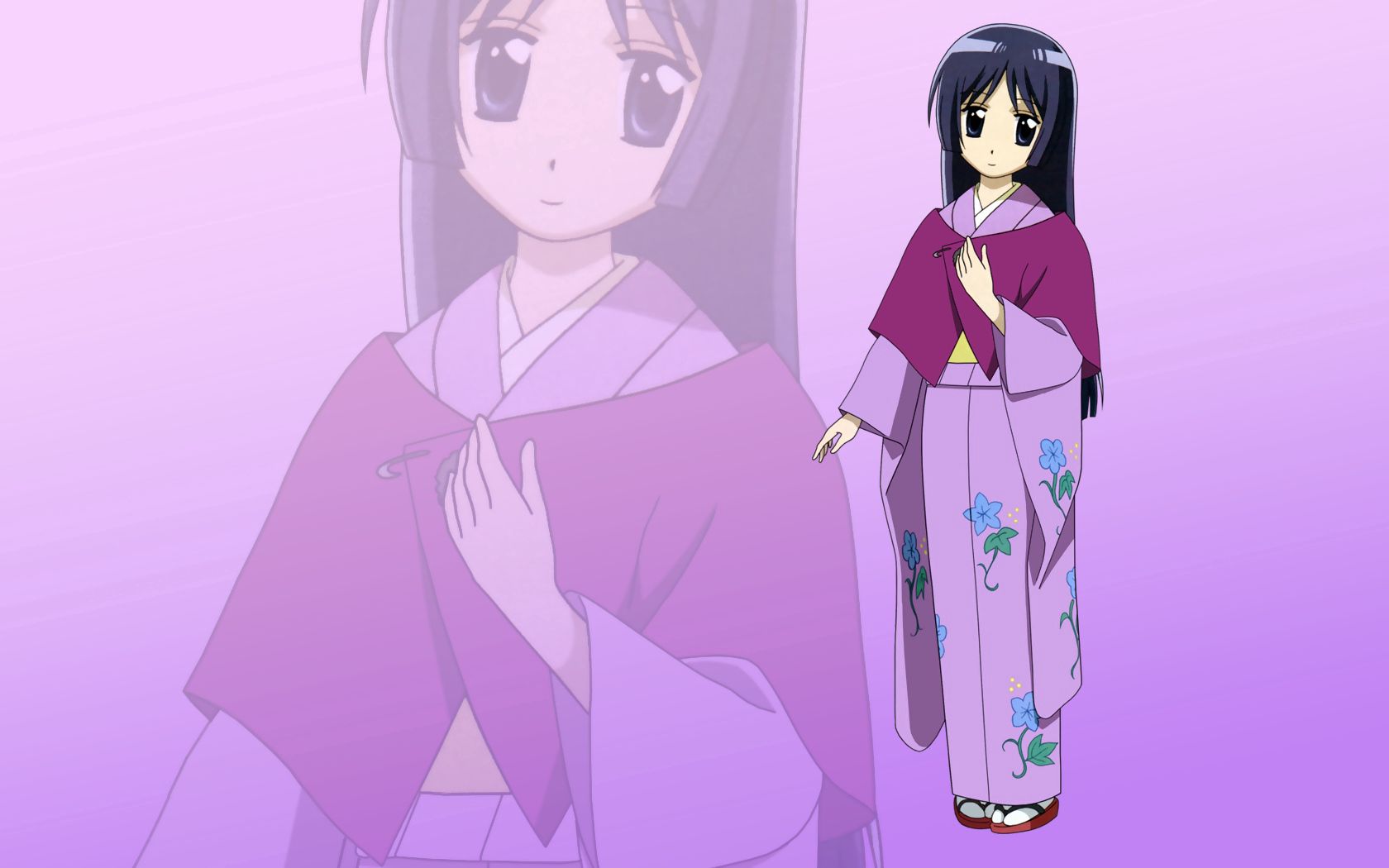 143842 descargar imagen quimono, anime, joven, niña, muchacha, kimono: fondos de pantalla y protectores de pantalla gratis
