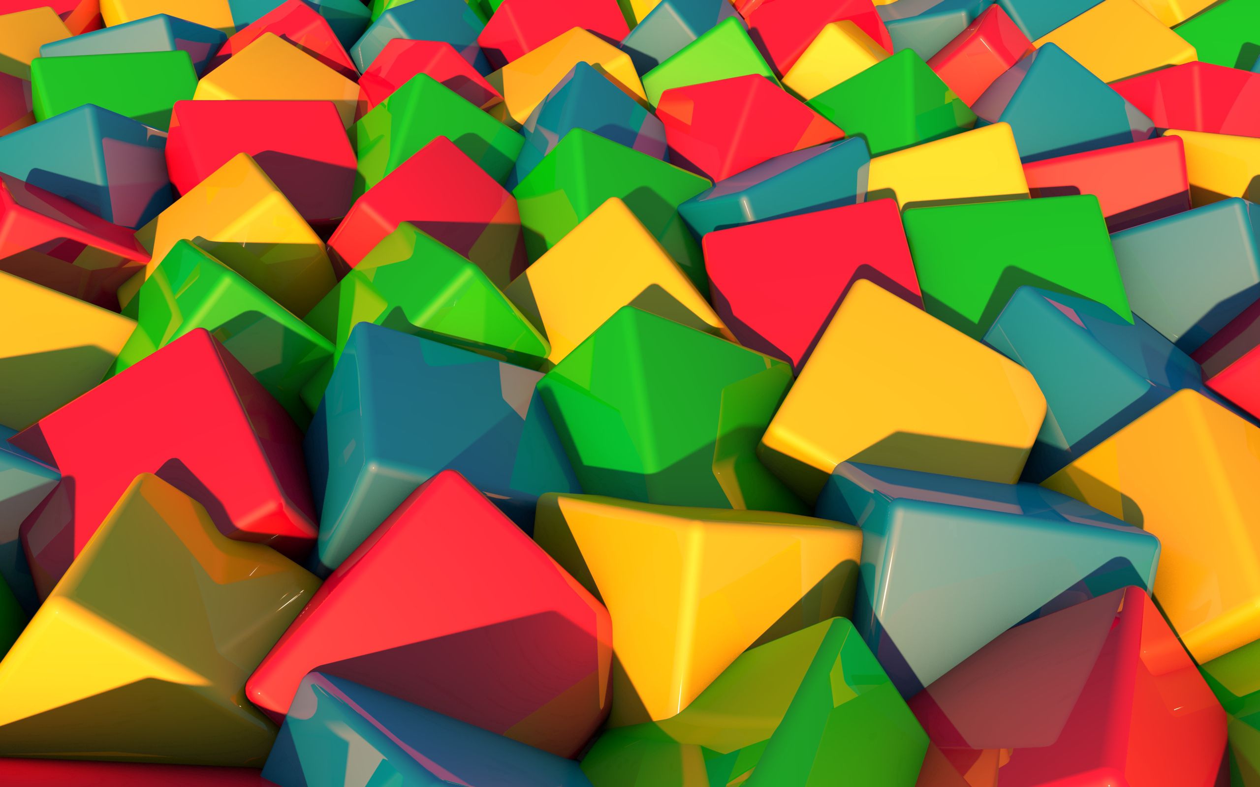 Free download wallpaper 3D, Bright, Cubes, Motley, Multicolored on your PC desktop