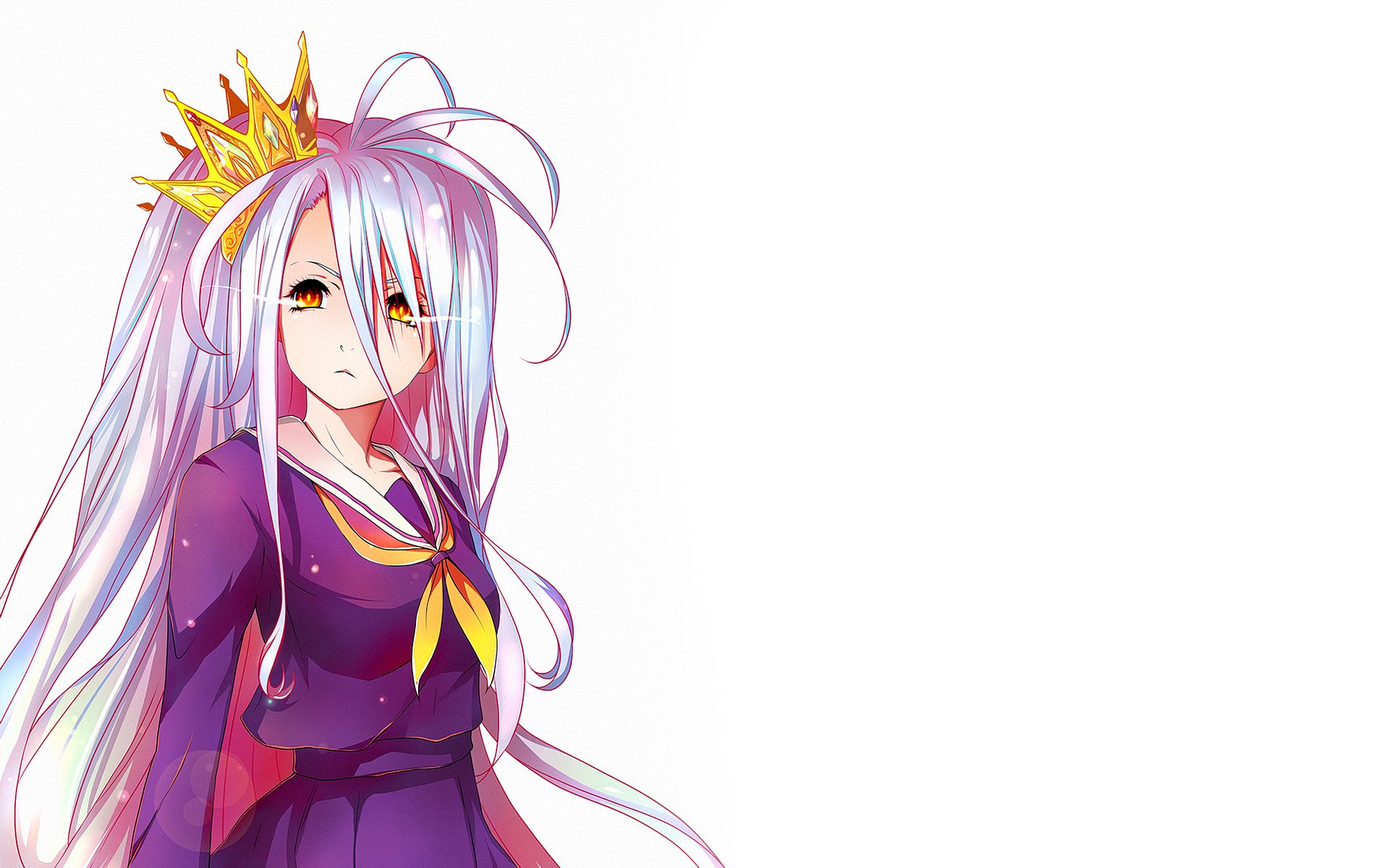 Download mobile wallpaper Anime, Shiro (No Game No Life), No Game No Life for free.