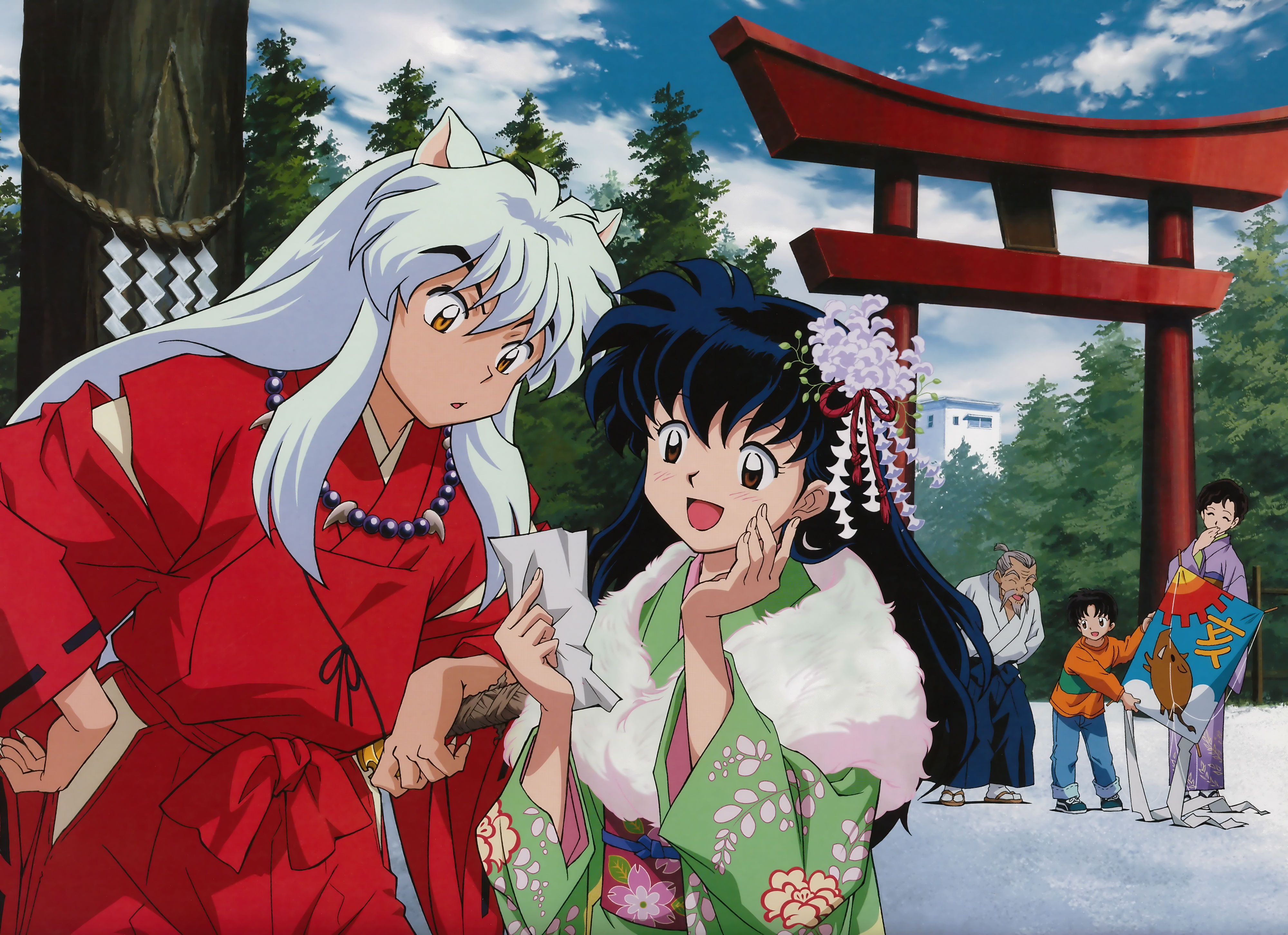 238608 Bild herunterladen animes, inuyasha - Hintergrundbilder und Bildschirmschoner kostenlos