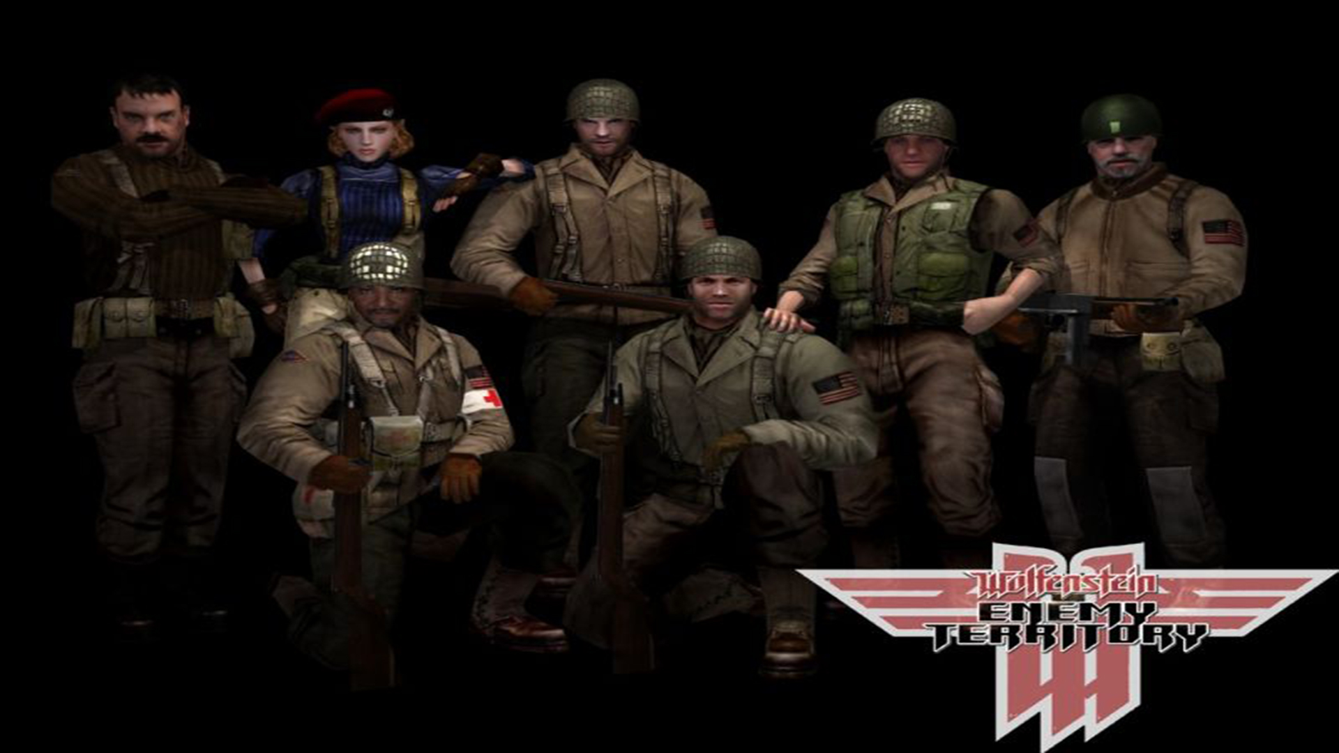 Laden Sie Wolfenstein: Enemy Territory HD-Desktop-Hintergründe herunter