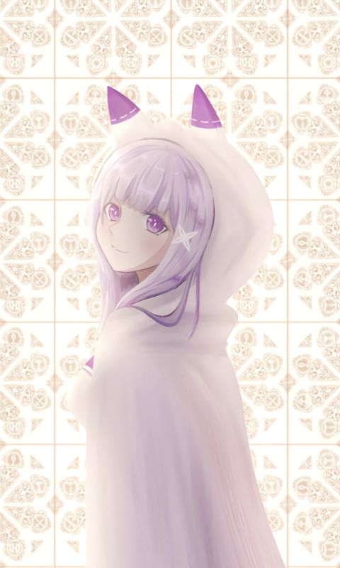 Handy-Wallpaper Animes, Emilia (Re: Zero), Re:zero Das Leben In Einer Anderen Welt Beginnen kostenlos herunterladen.