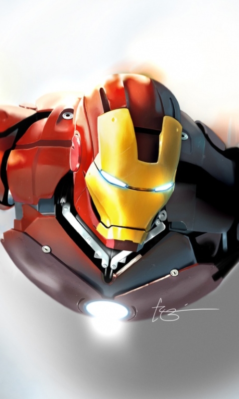 Download mobile wallpaper Iron Man, Movie for free.