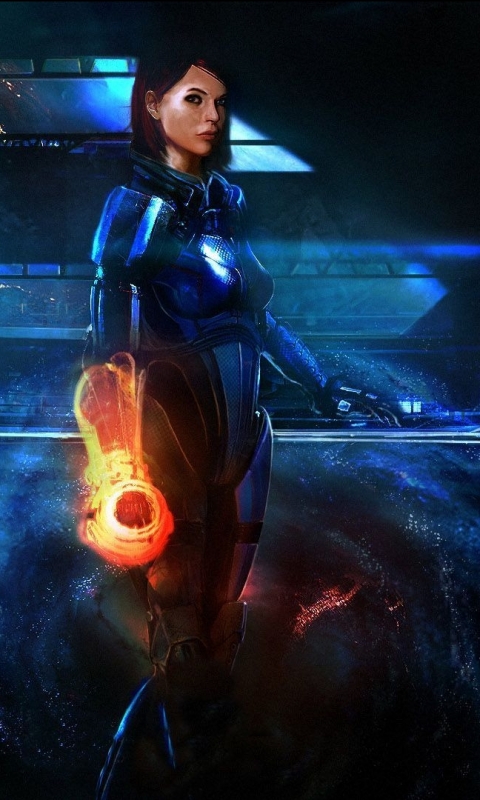 Download mobile wallpaper Mass Effect, Video Game, Mass Effect 3, Ashley Williams for free.