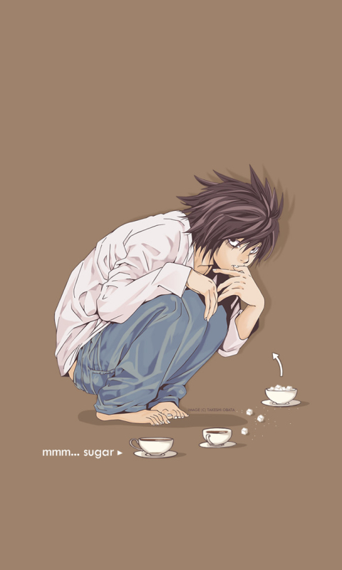 Handy-Wallpaper Death Note, Animes kostenlos herunterladen.