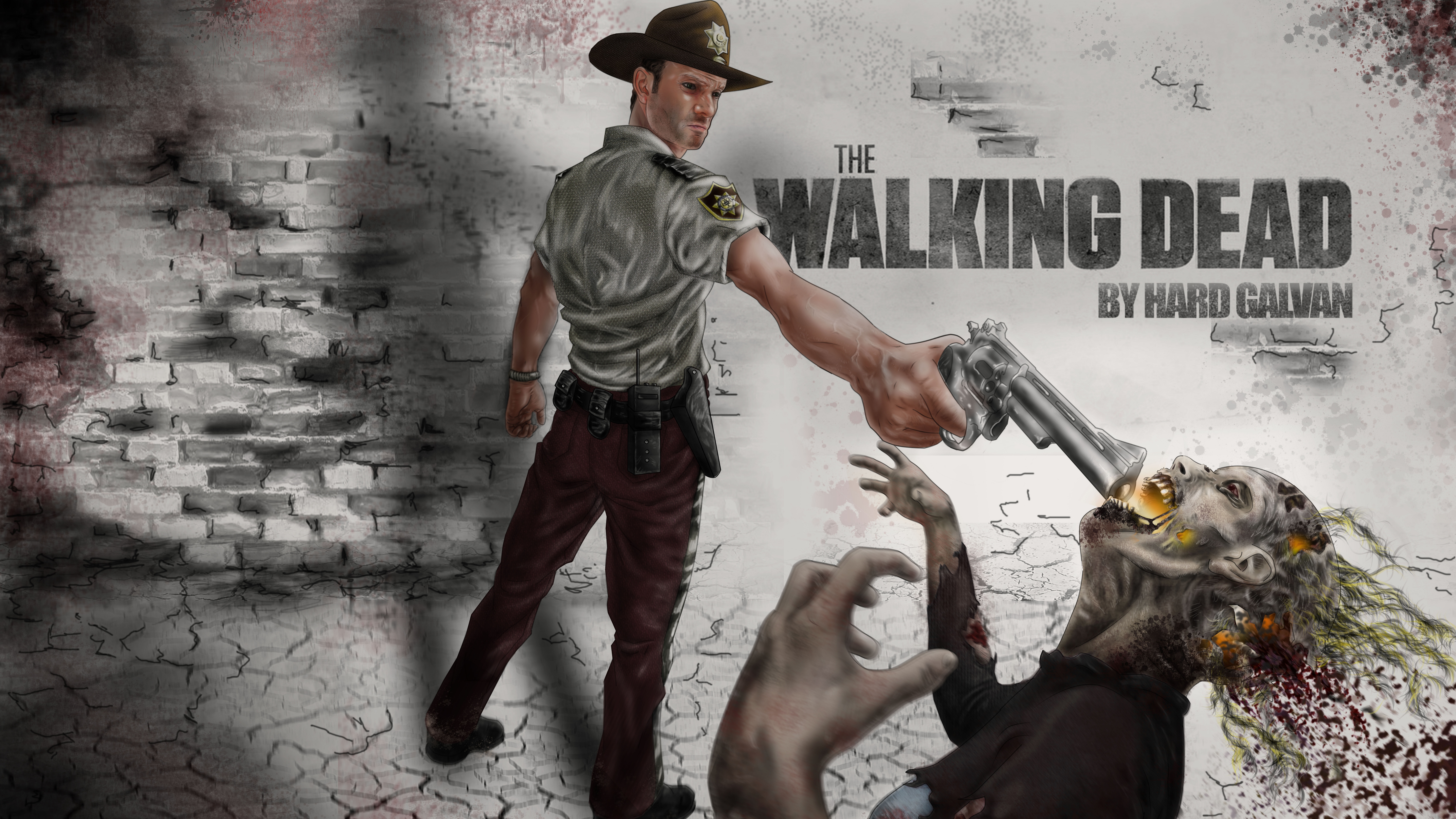 Free download wallpaper Comics, The Walking Dead on your PC desktop