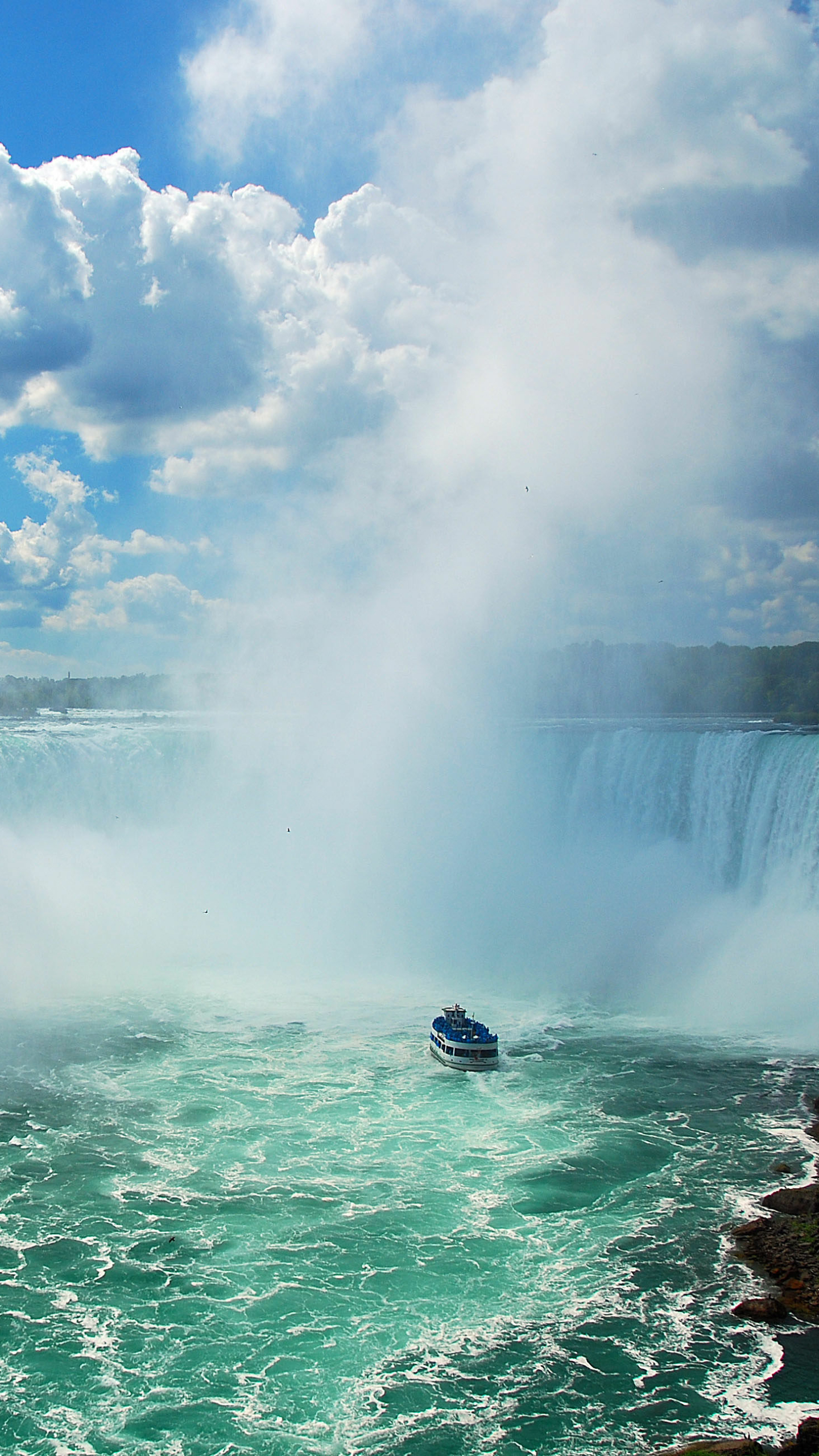 Download mobile wallpaper Waterfalls, Waterfall, Earth, Niagara Falls for free.