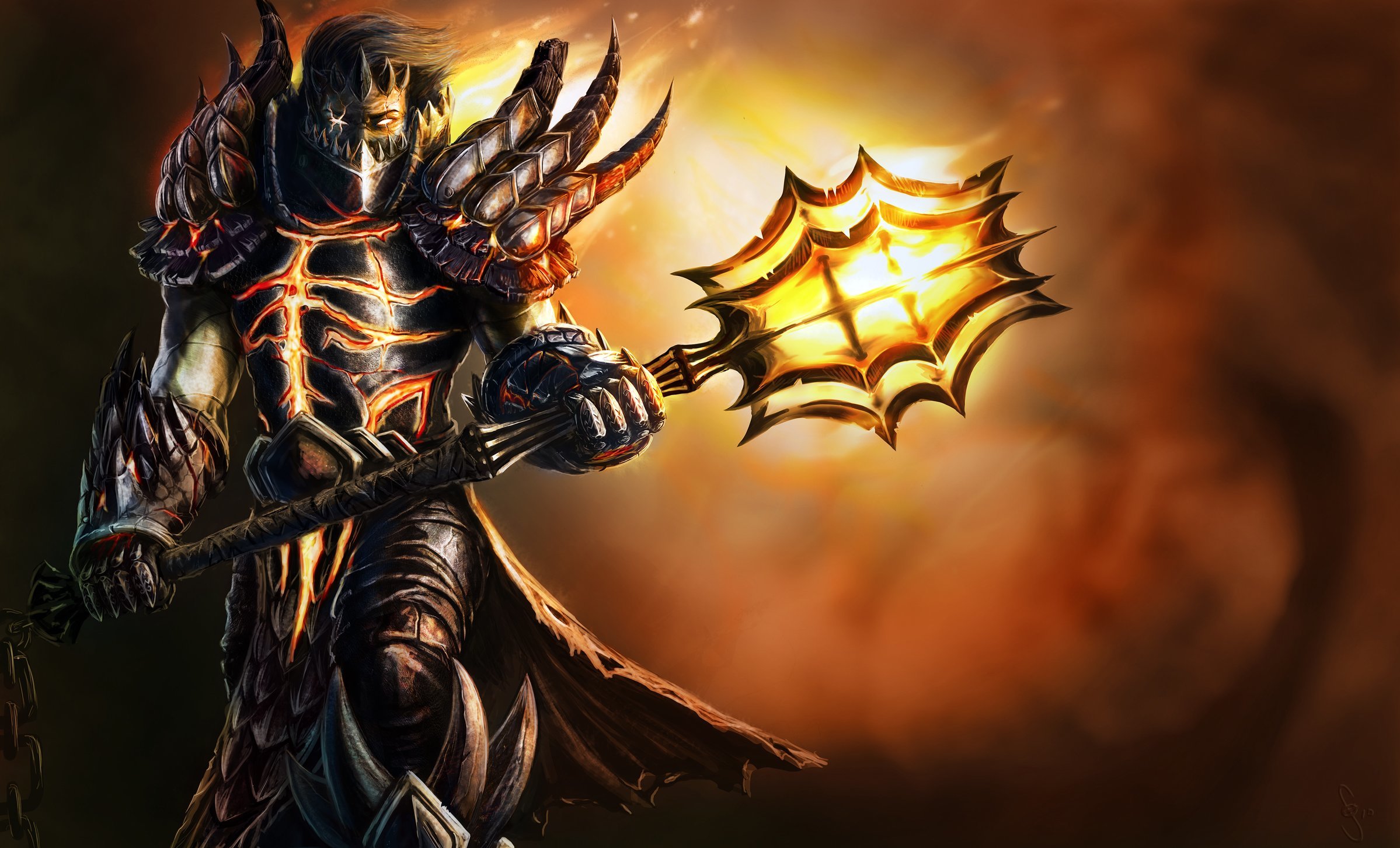 Download mobile wallpaper Warcraft, Warrior, Armor, Video Game, World Of Warcraft for free.