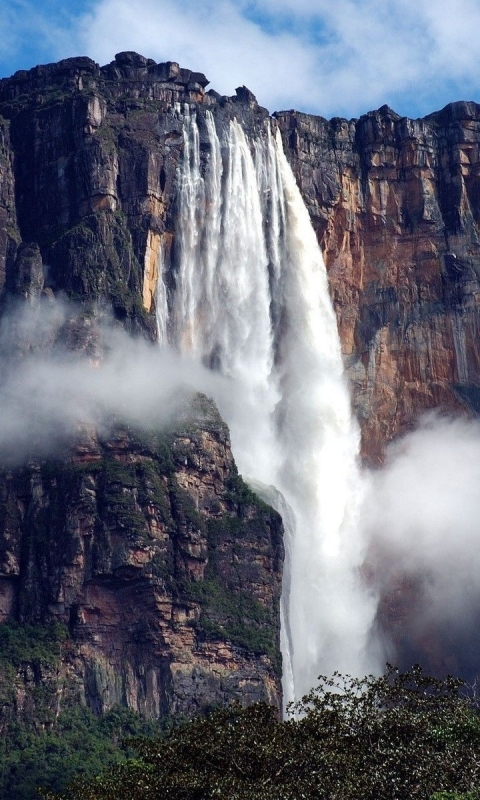 Download mobile wallpaper Waterfalls, Waterfall, Earth for free.