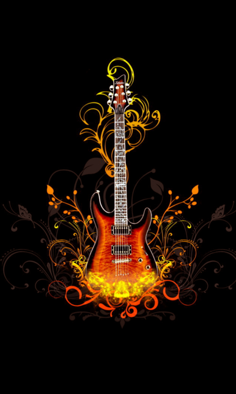 Download mobile wallpaper Music, Guitar for free.