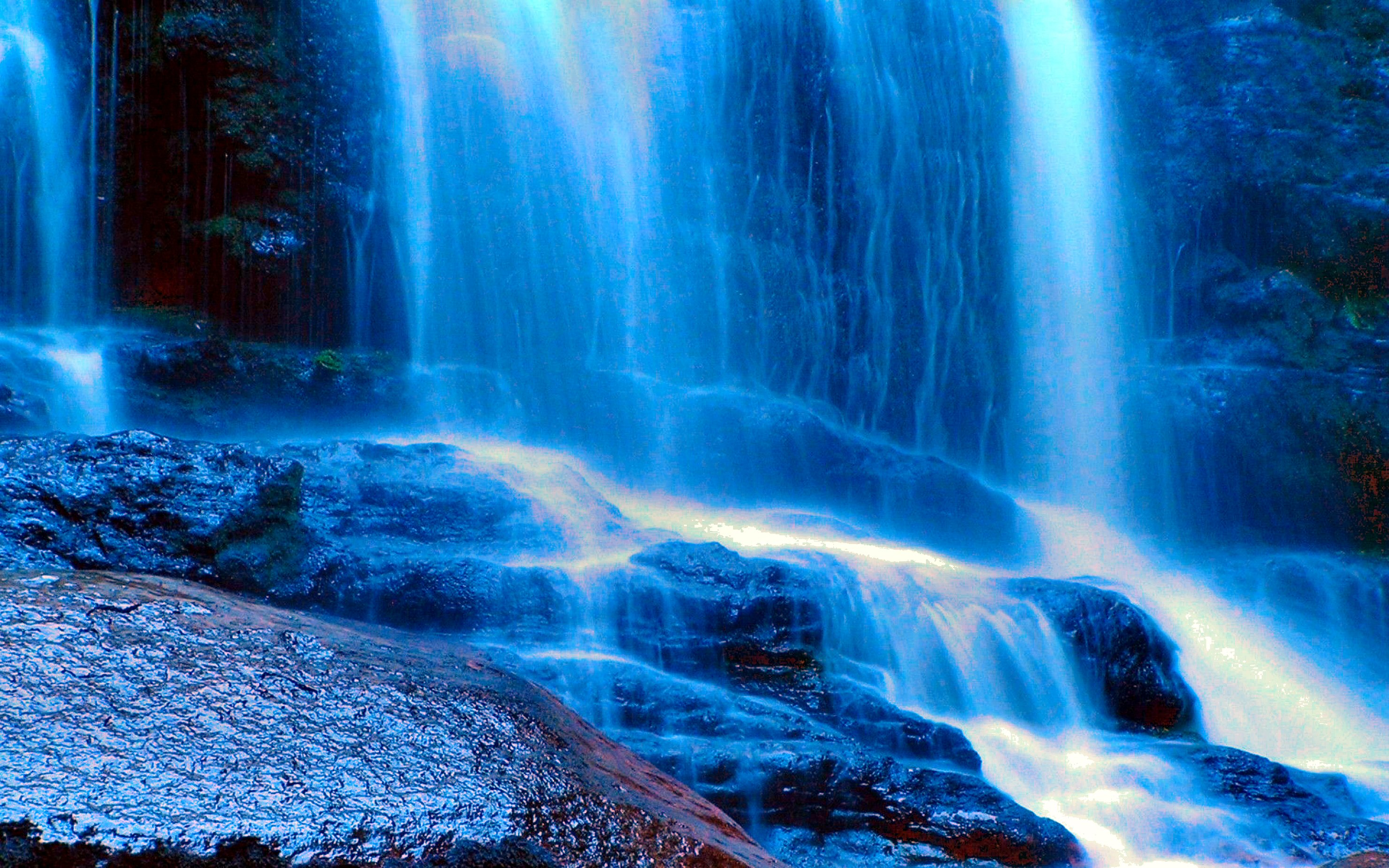 Download mobile wallpaper Nature, Water, Waterfall, Earth for free.