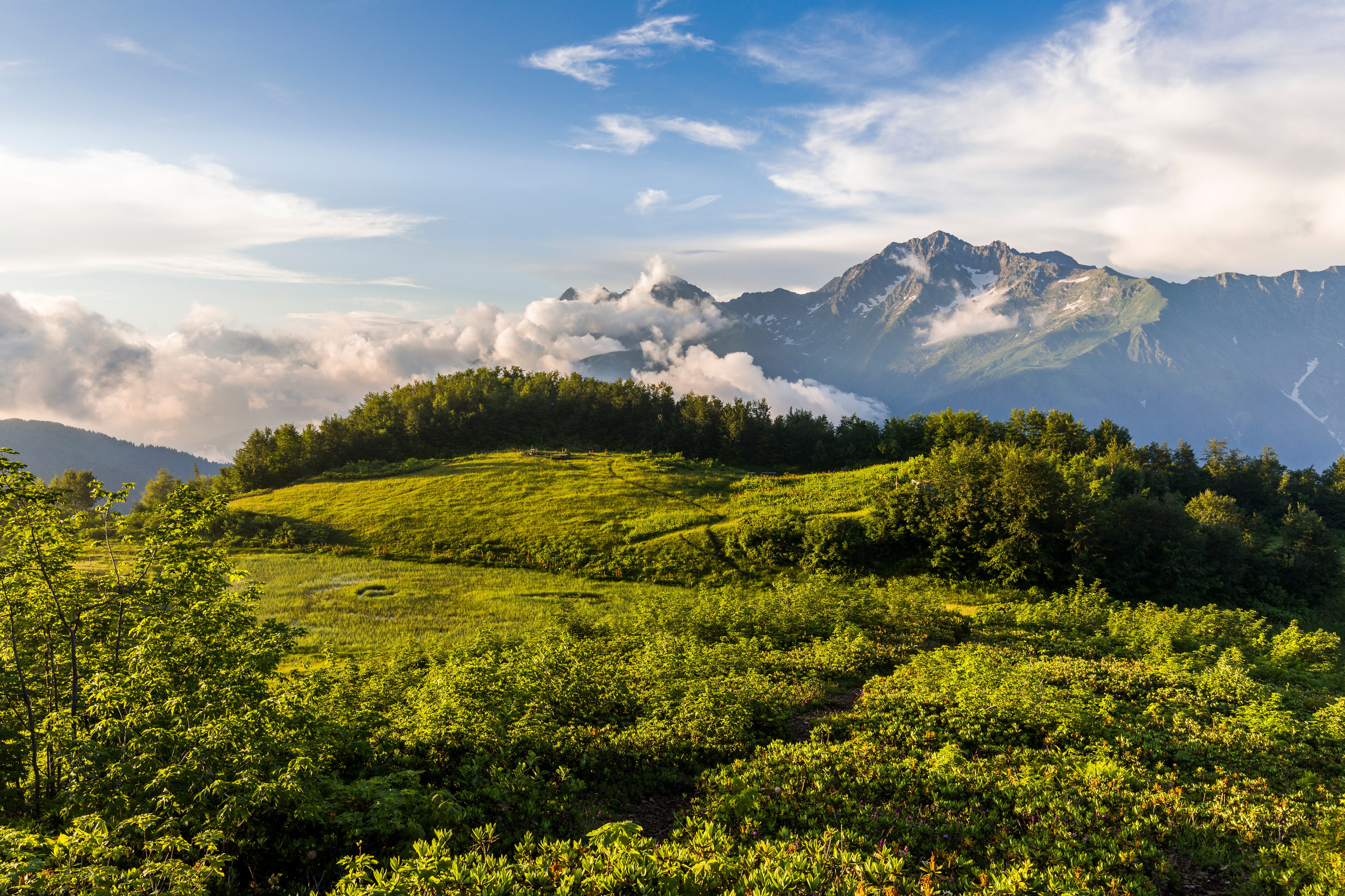 Laden Sie das Landschaft, Gebirge, Wolke, Russland, Erde/natur-Bild kostenlos auf Ihren PC-Desktop herunter