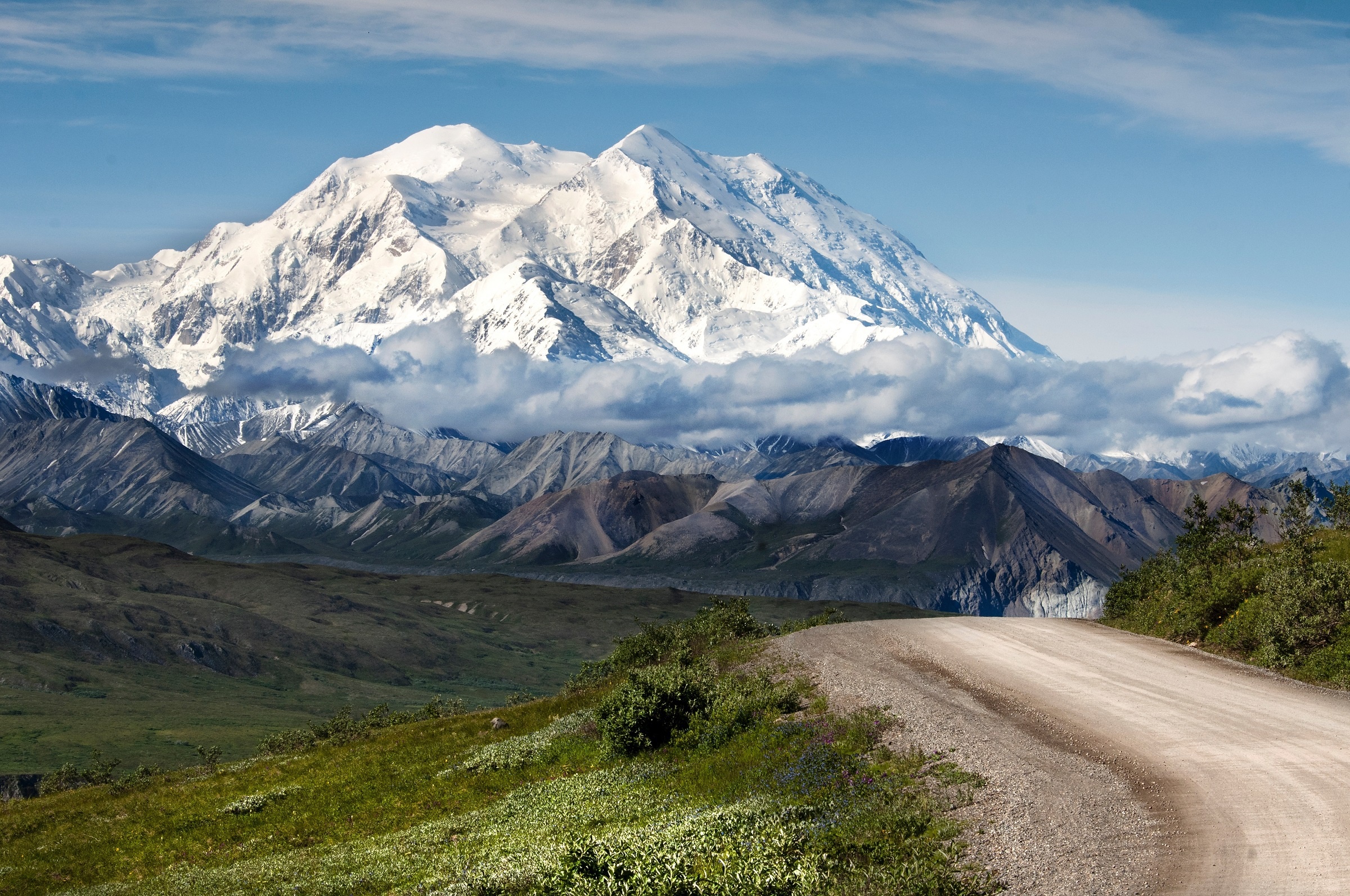 Download mobile wallpaper Landscape, Nature, Mountains, Mountain, Earth, Cloud, Dirt Road for free.