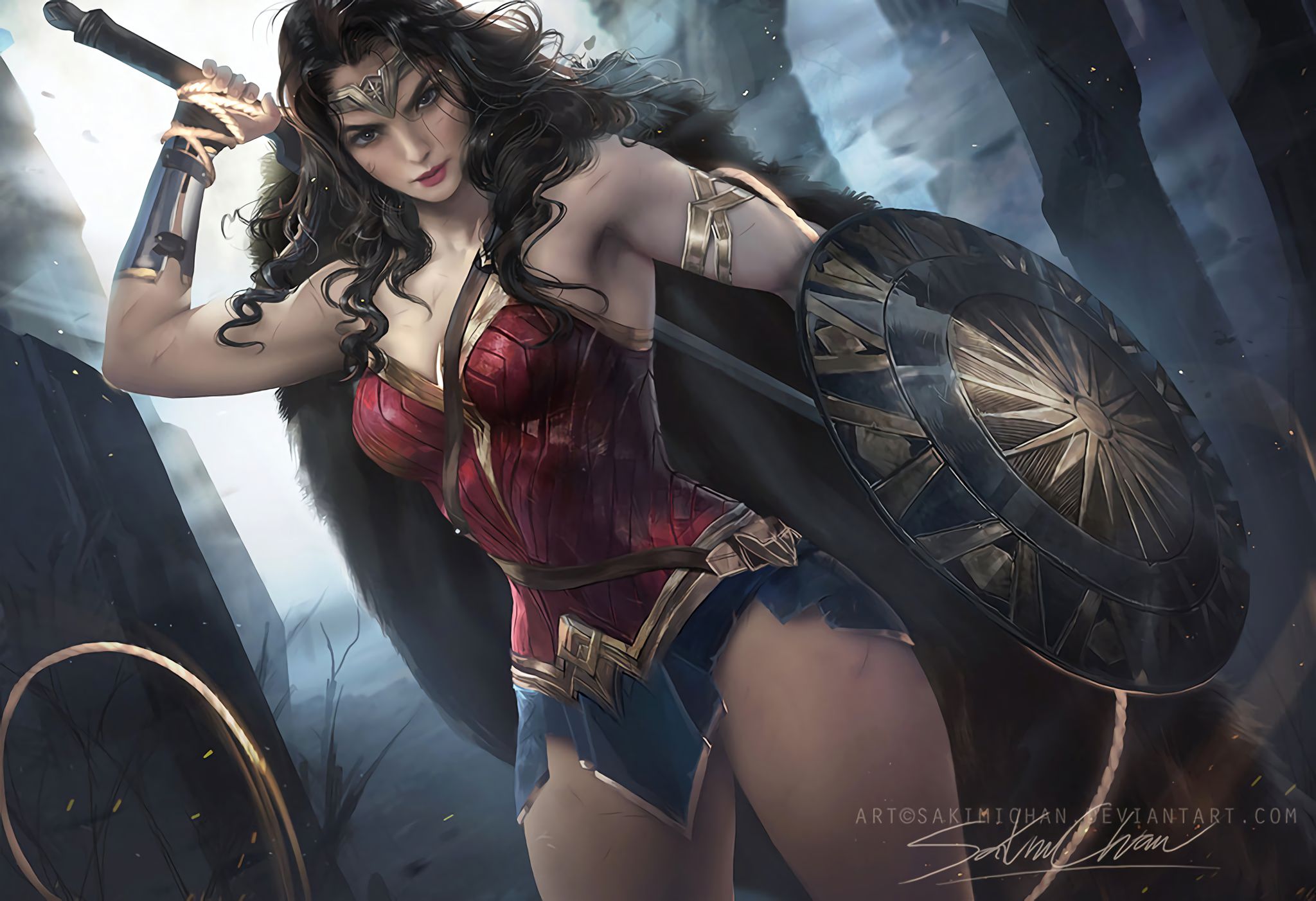 Download mobile wallpaper Movie, Wonder Woman for free.