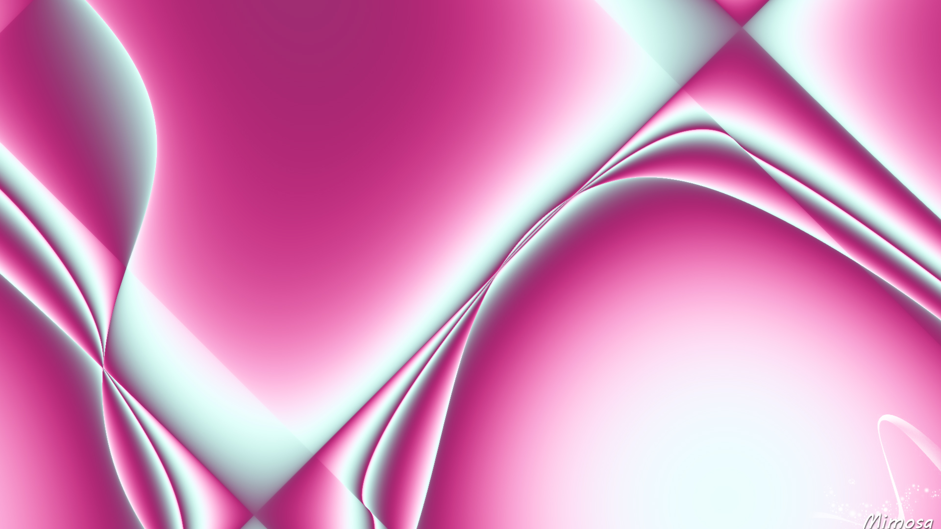 Free download wallpaper Abstract, Pink, Gradient, Curves on your PC desktop