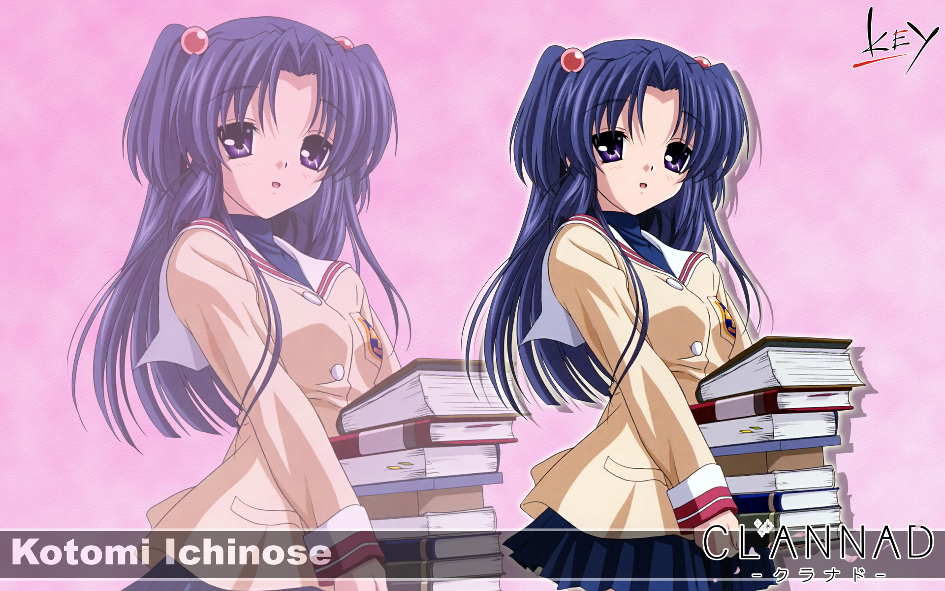 Free download wallpaper Clannad, Kotomi Ichinose, Anime on your PC desktop