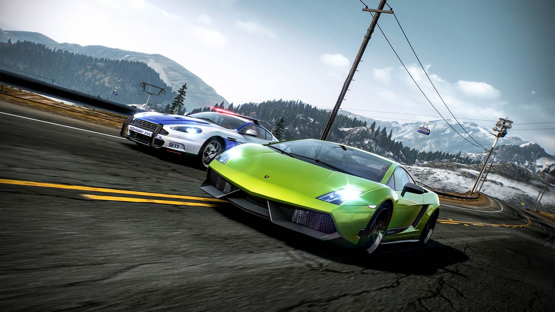 Laden Sie Need For Speed: Hot Pursuit Neu Gemastert HD-Desktop-Hintergründe herunter