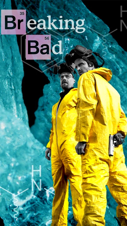 Handy-Wallpaper Breaking Bad, Fernsehserien, Bryan Cranston, Walter White, Jesse Pinkmann, Aaron Paul kostenlos herunterladen.