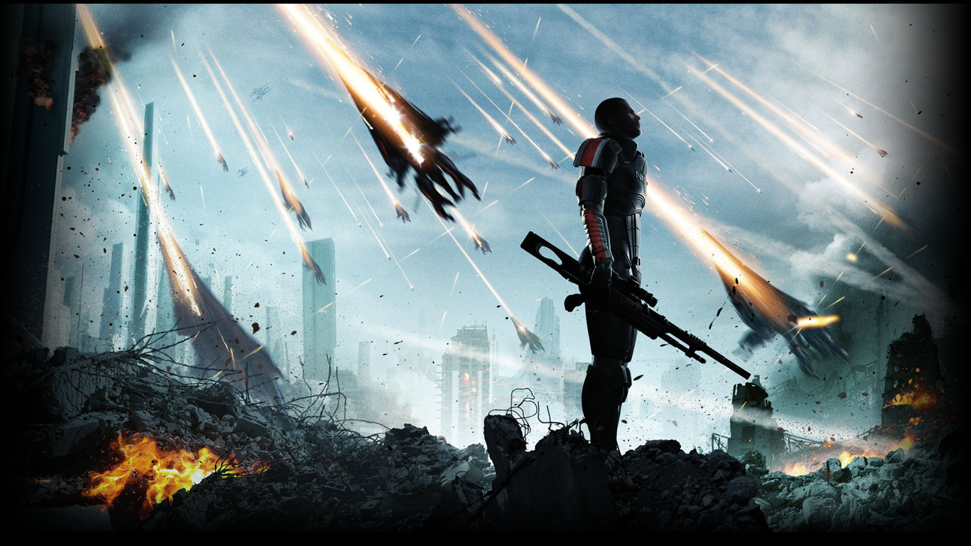 Baixar papel de parede para celular de Mass Effect 3, Comandante Shepard, Mass Effect, Videogame gratuito.
