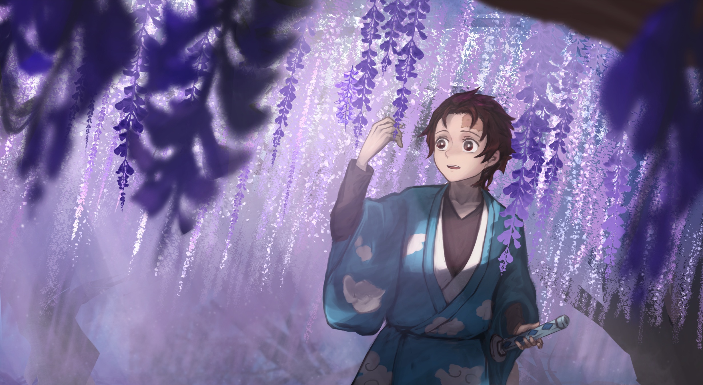 Baixe gratuitamente a imagem Anime, Demon Slayer: Kimetsu No Yaiba, Tanjiro Kamado na área de trabalho do seu PC