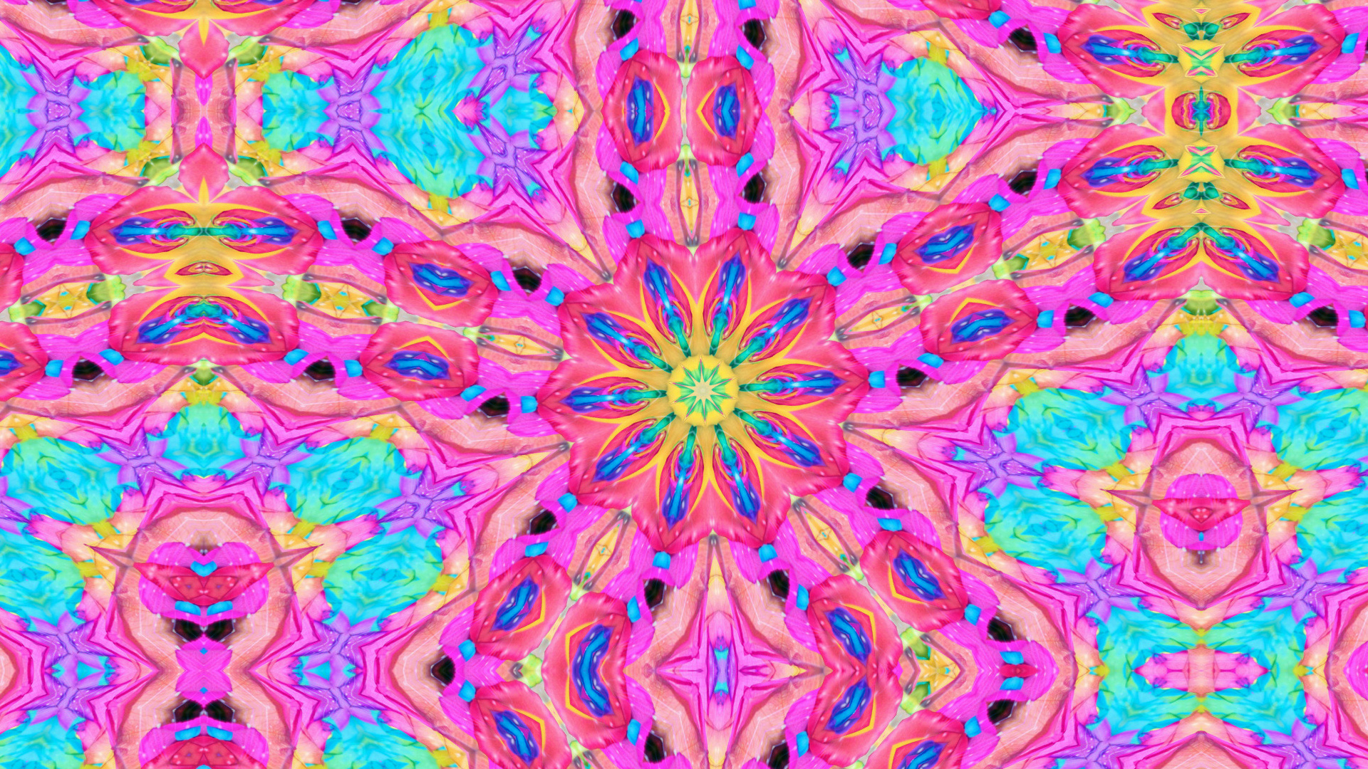 Download mobile wallpaper Abstract, Pink, Pattern, Colors, Kaleidoscope for free.