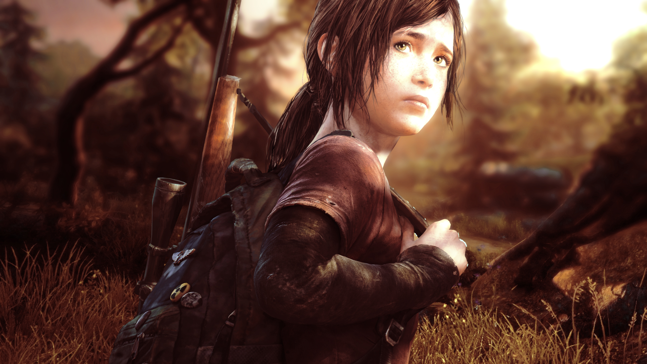 Laden Sie das Computerspiele, The Last Of Us, Ellie (Der Letzte Von Uns)-Bild kostenlos auf Ihren PC-Desktop herunter