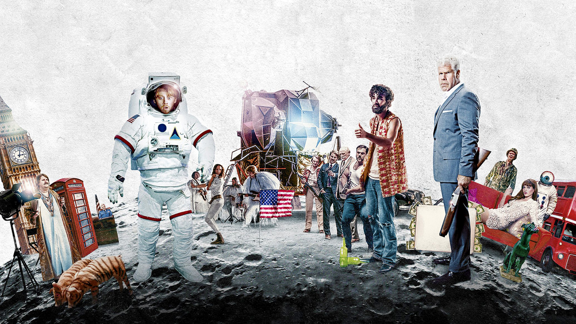 Download mobile wallpaper Astronaut, Movie, Moonwalkers for free.