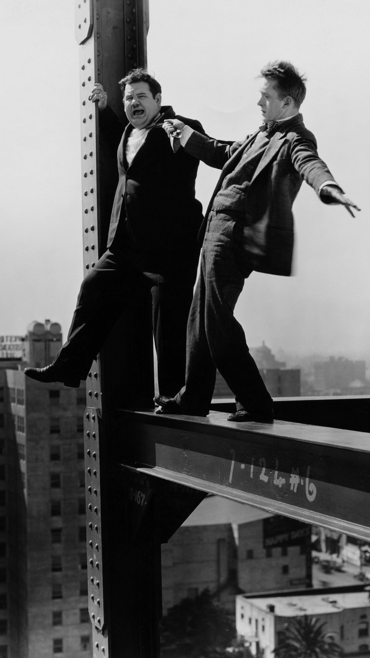 Download mobile wallpaper Men, Laurel & Hardy for free.