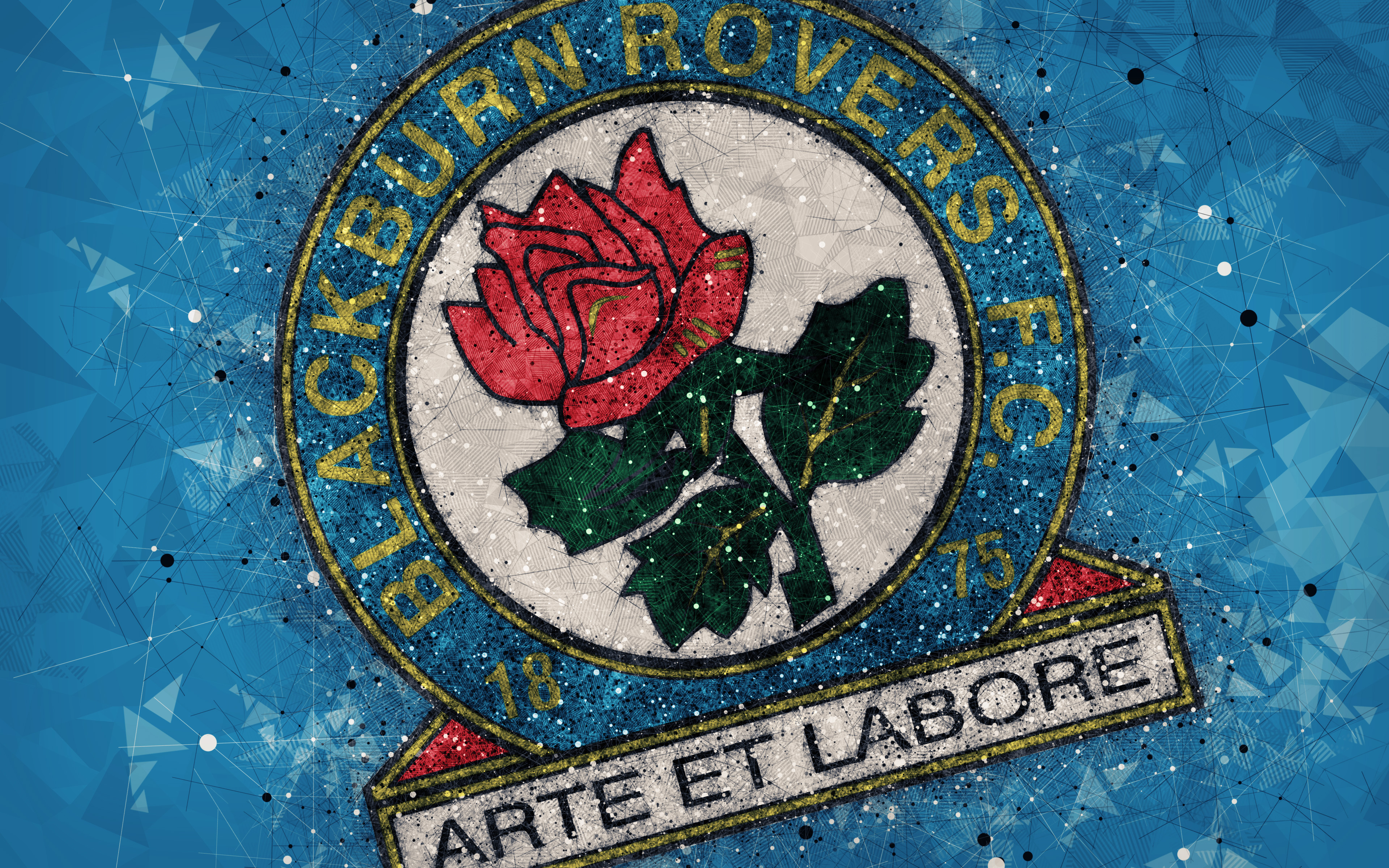 Laden Sie Blackburn Rovers Fc HD-Desktop-Hintergründe herunter