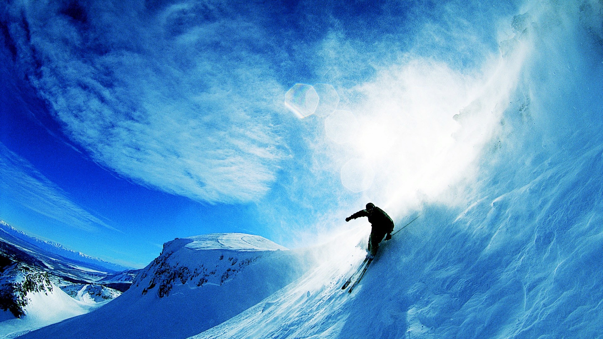 Скачать обои бесплатно Виды Спорта, Катание На Лыжах картинка на рабочий стол ПК