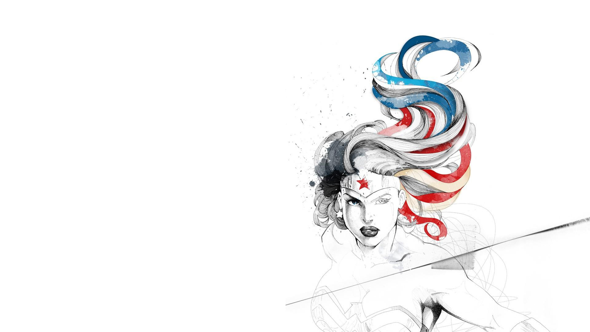 Handy-Wallpaper Comics, Wonderwoman kostenlos herunterladen.