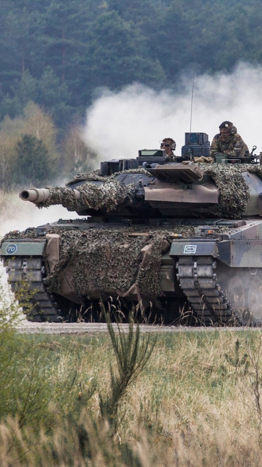 Handy-Wallpaper Panzer, Militär, Leopard 2 kostenlos herunterladen.