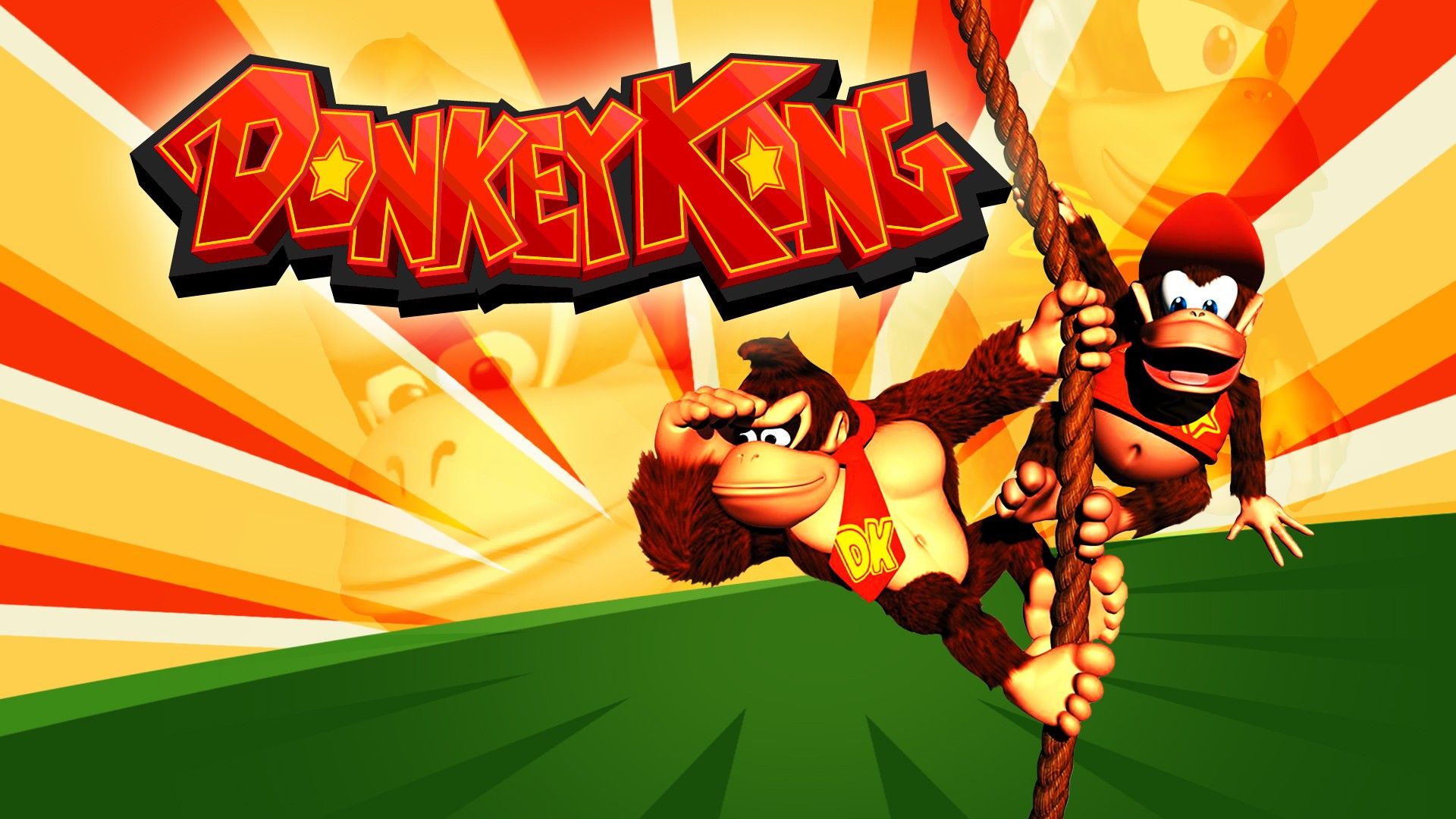 Laden Sie Klassische Nes Serie: Donkey Kong HD-Desktop-Hintergründe herunter