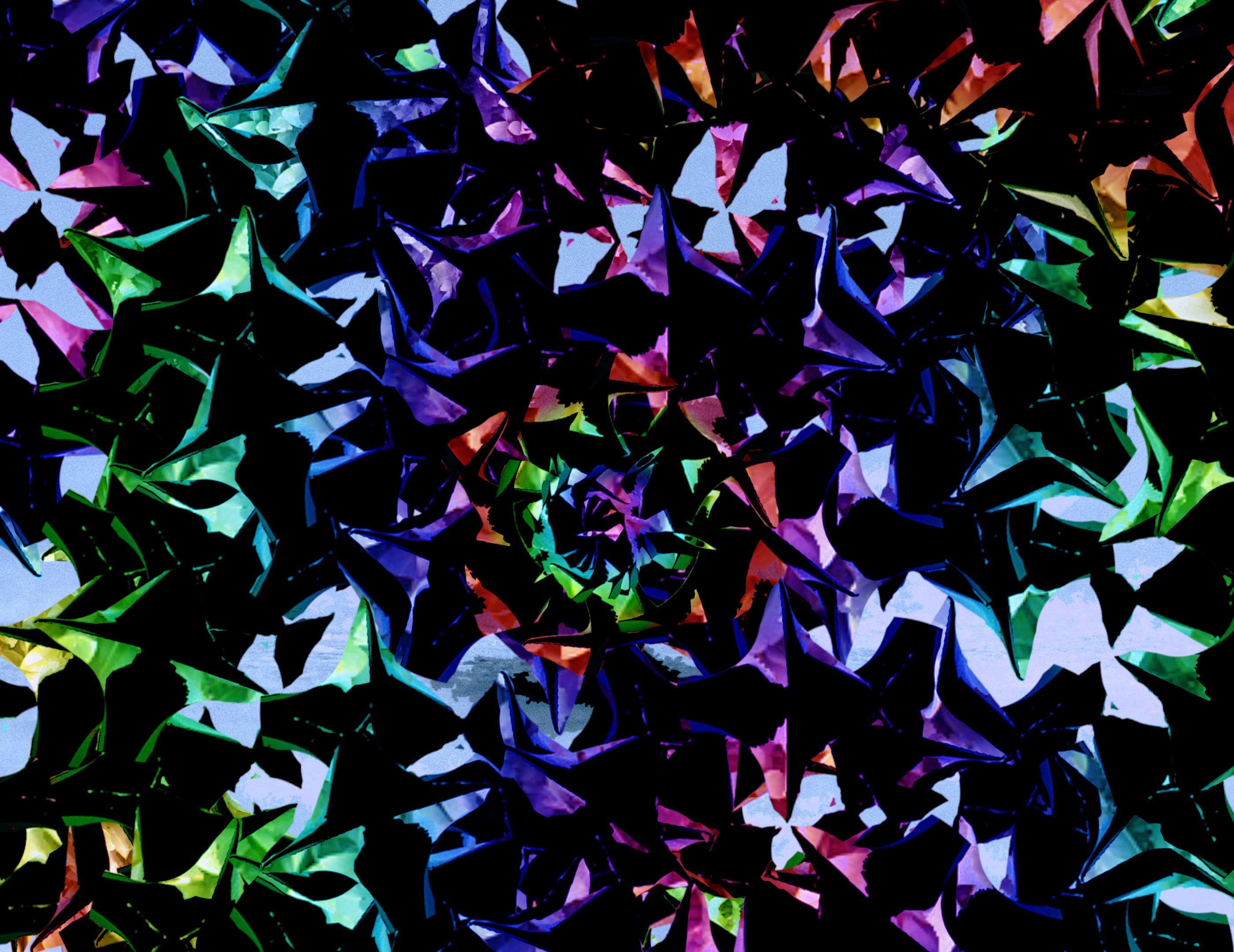 abstract, motley, multicolored, kaleidoscope, fragments