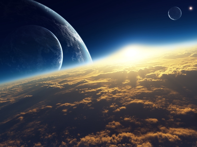 Free download wallpaper Space, Planet, Sci Fi on your PC desktop