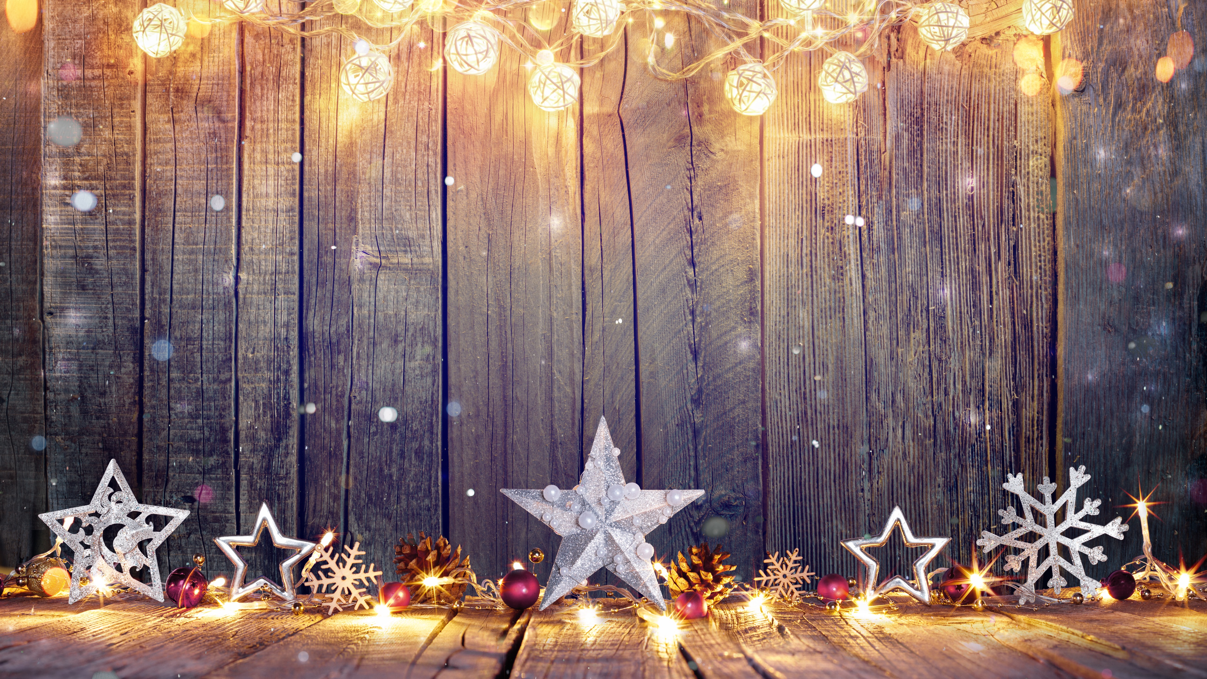 800585 baixar papel de parede natal, feriados, luz, padrão, floco de neve, estrela, madeira - protetores de tela e imagens gratuitamente