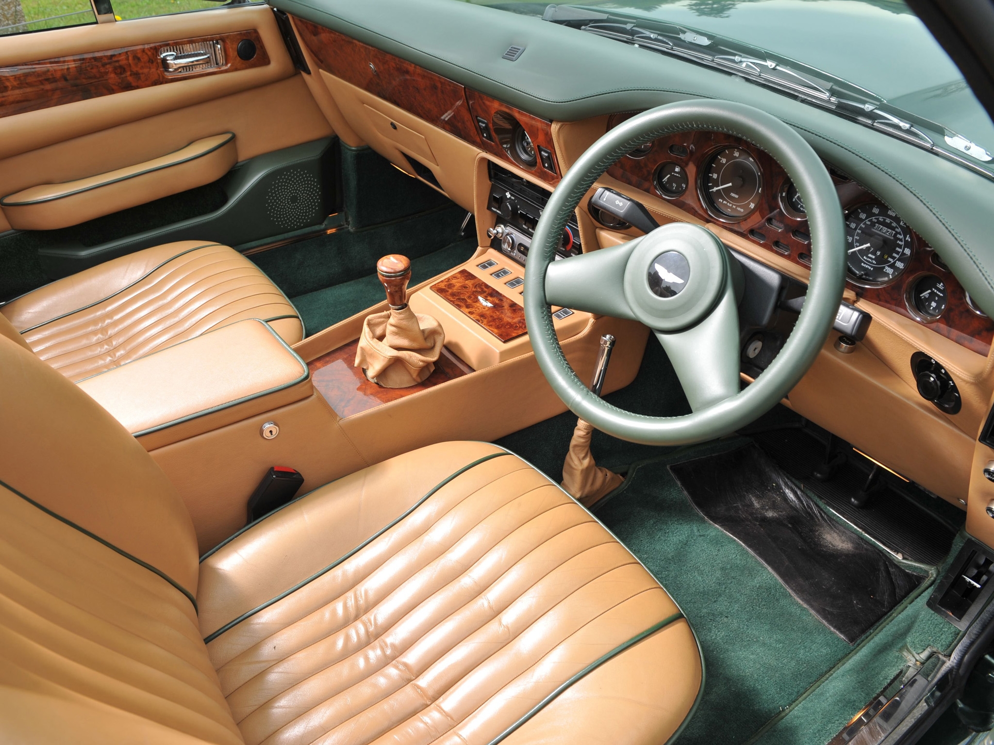 speedometer, interior, aston martin, cars, steering wheel, rudder, salon, v8, vantage, 1984, volante UHD