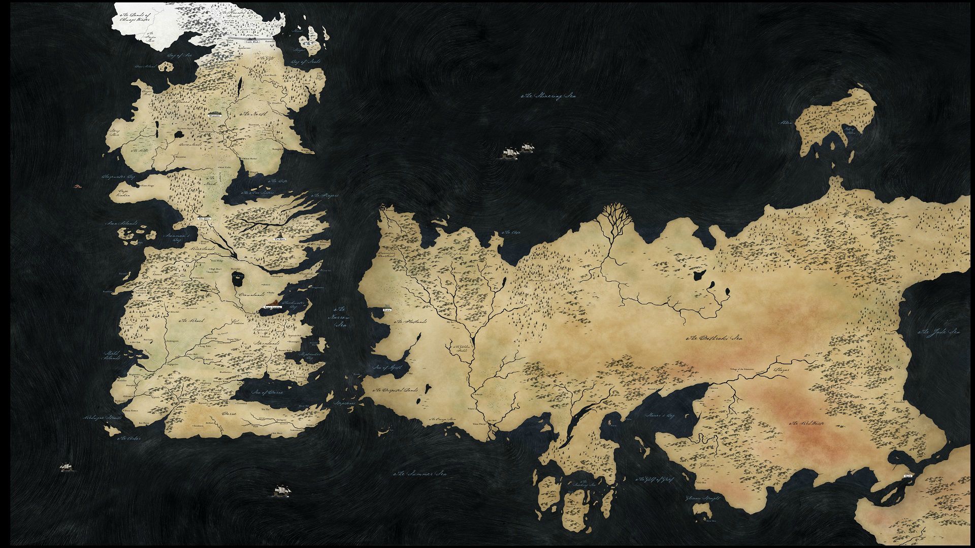 game of thrones, map, tv show