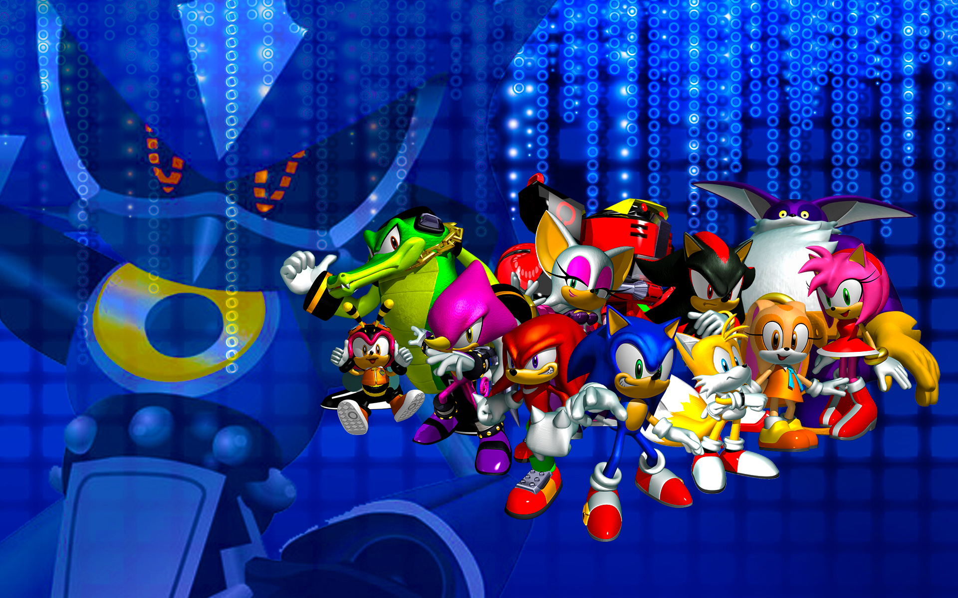 video game, sonic heroes, sonic the hedgehog, sonic