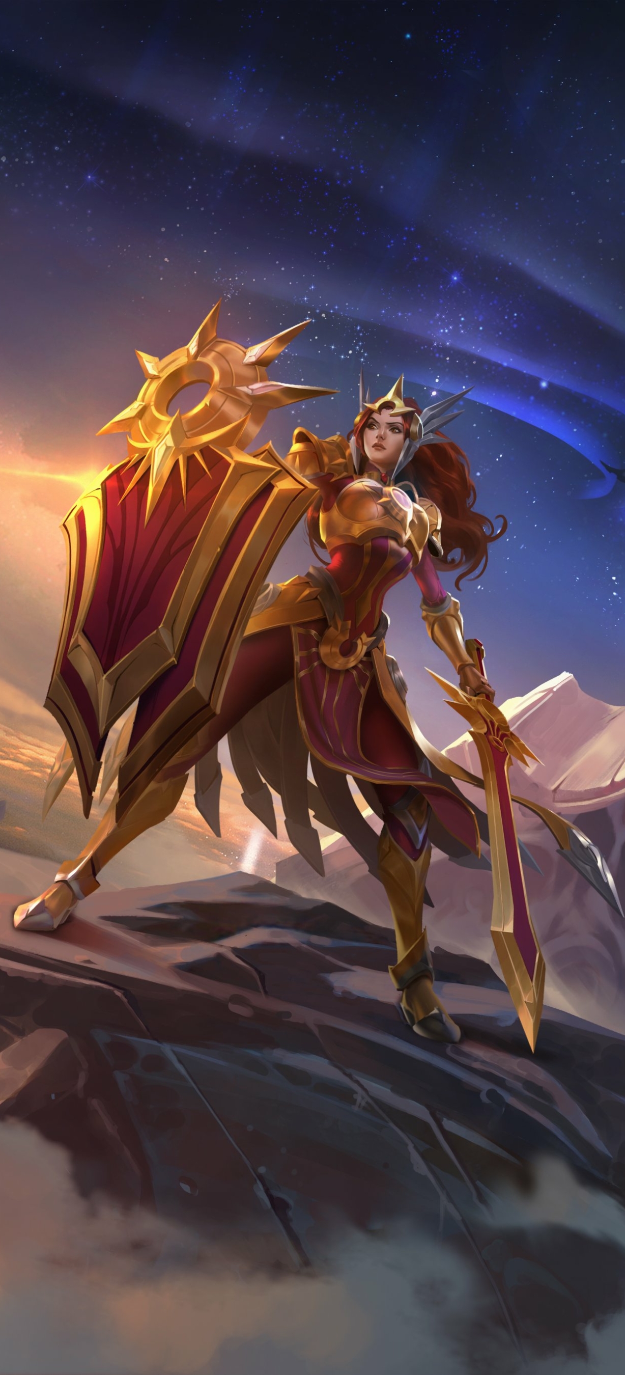 Descarga gratuita de fondo de pantalla para móvil de League Of Legends, Videojuego, Leona (Liga De Leyendas).