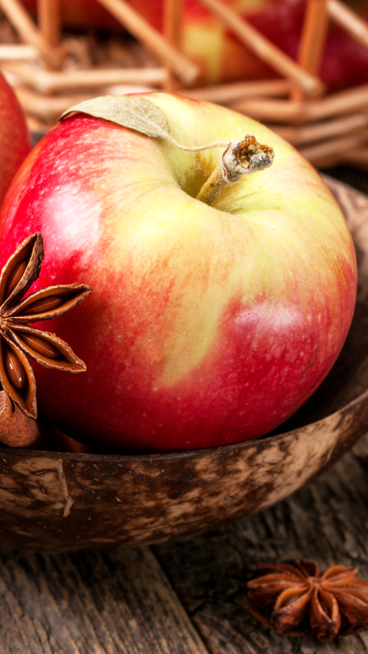 Handy-Wallpaper Apfel, Nahrungsmittel, Früchte kostenlos herunterladen.