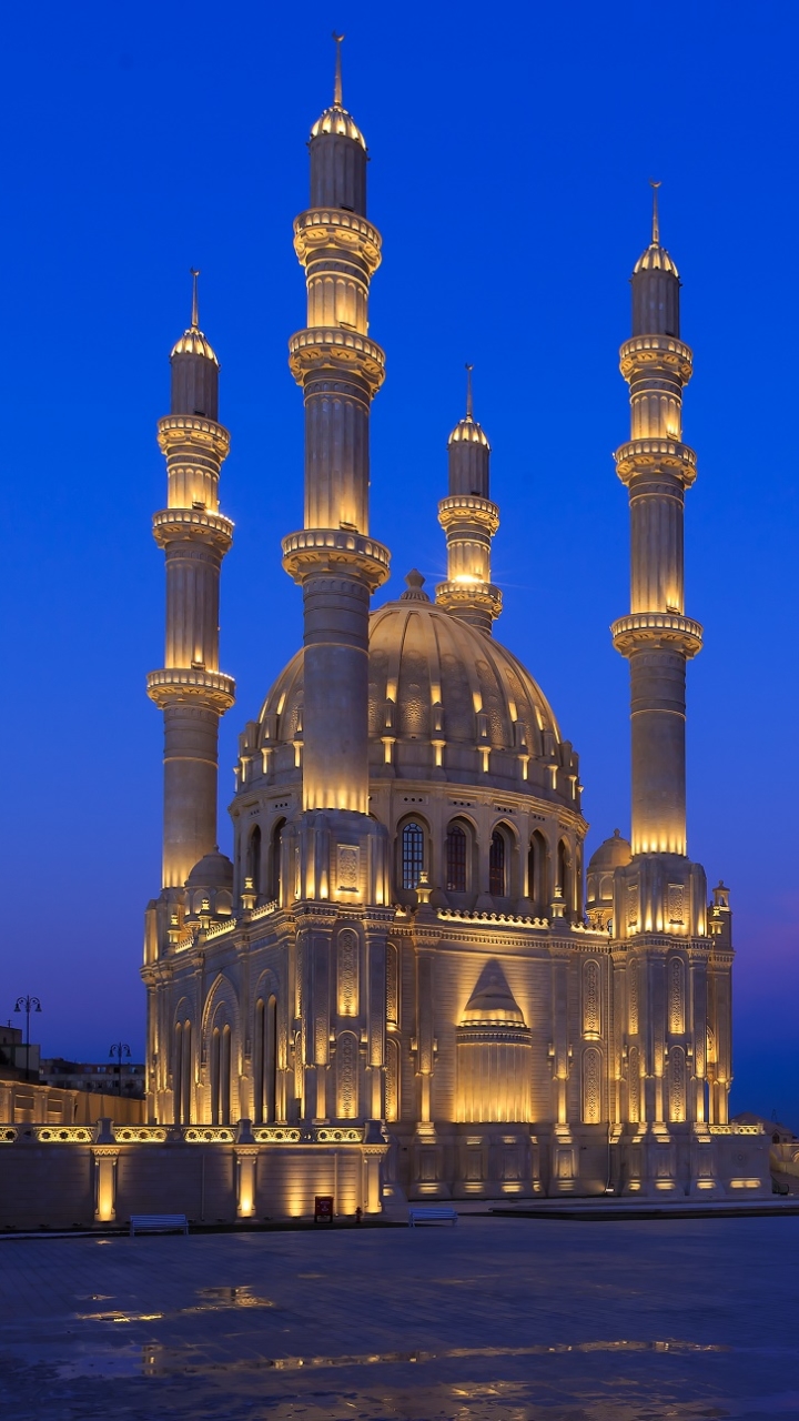 Скачати мобільні шпалери Релігійний, Мечеть Гейдара, Мечеті безкоштовно.
