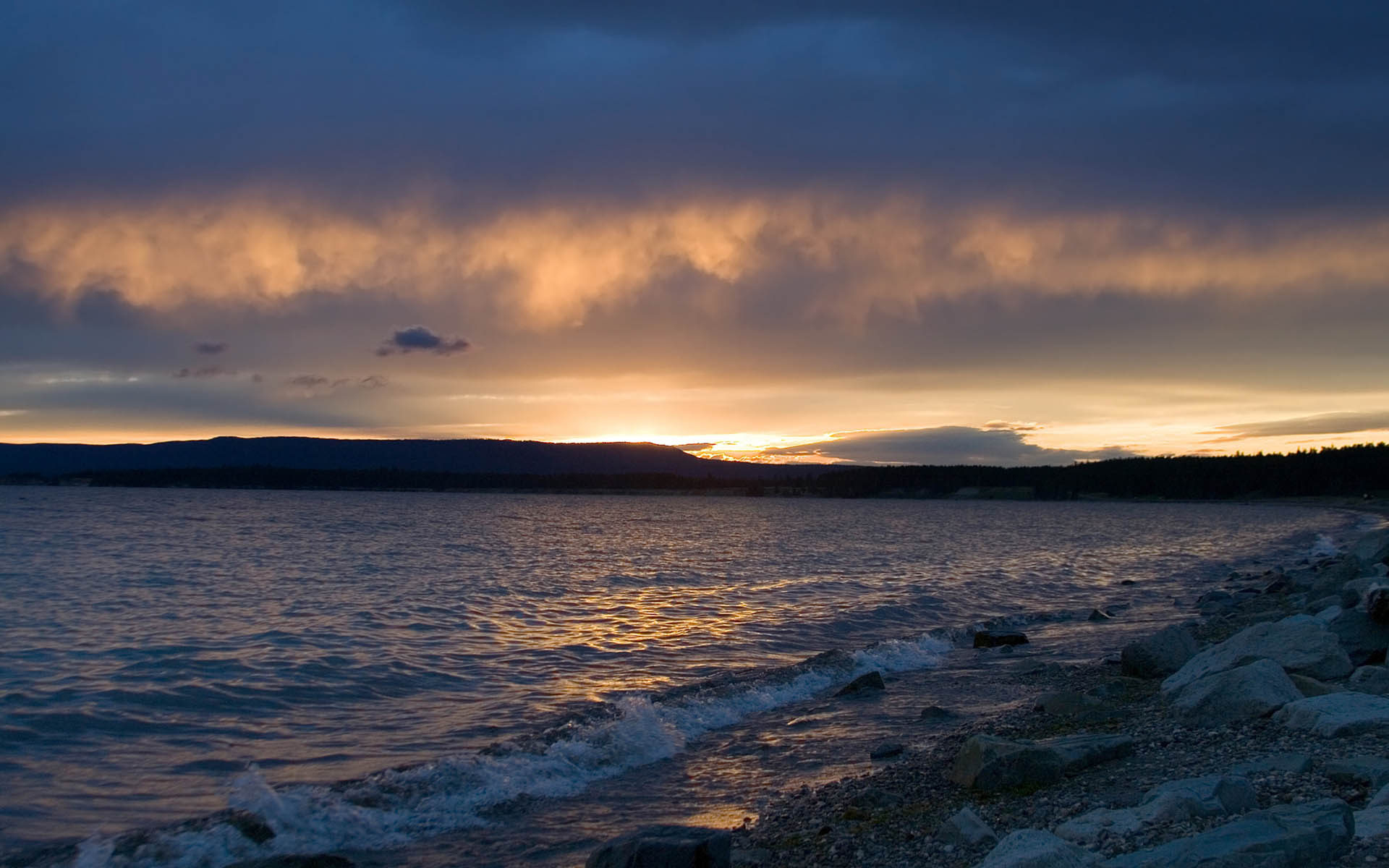 Laden Sie das Sea, Sunset, Landschaft-Bild kostenlos auf Ihren PC-Desktop herunter