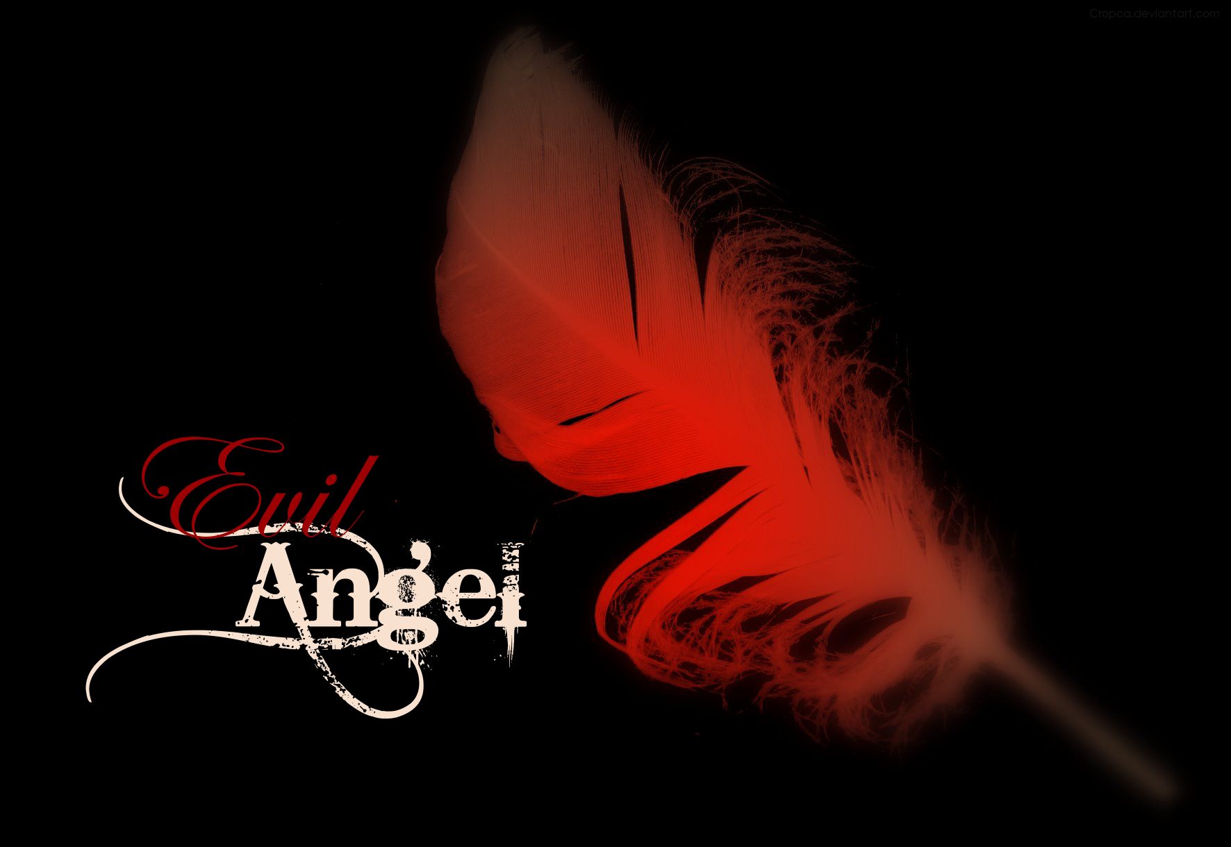 Download mobile wallpaper Angel, Dark for free.