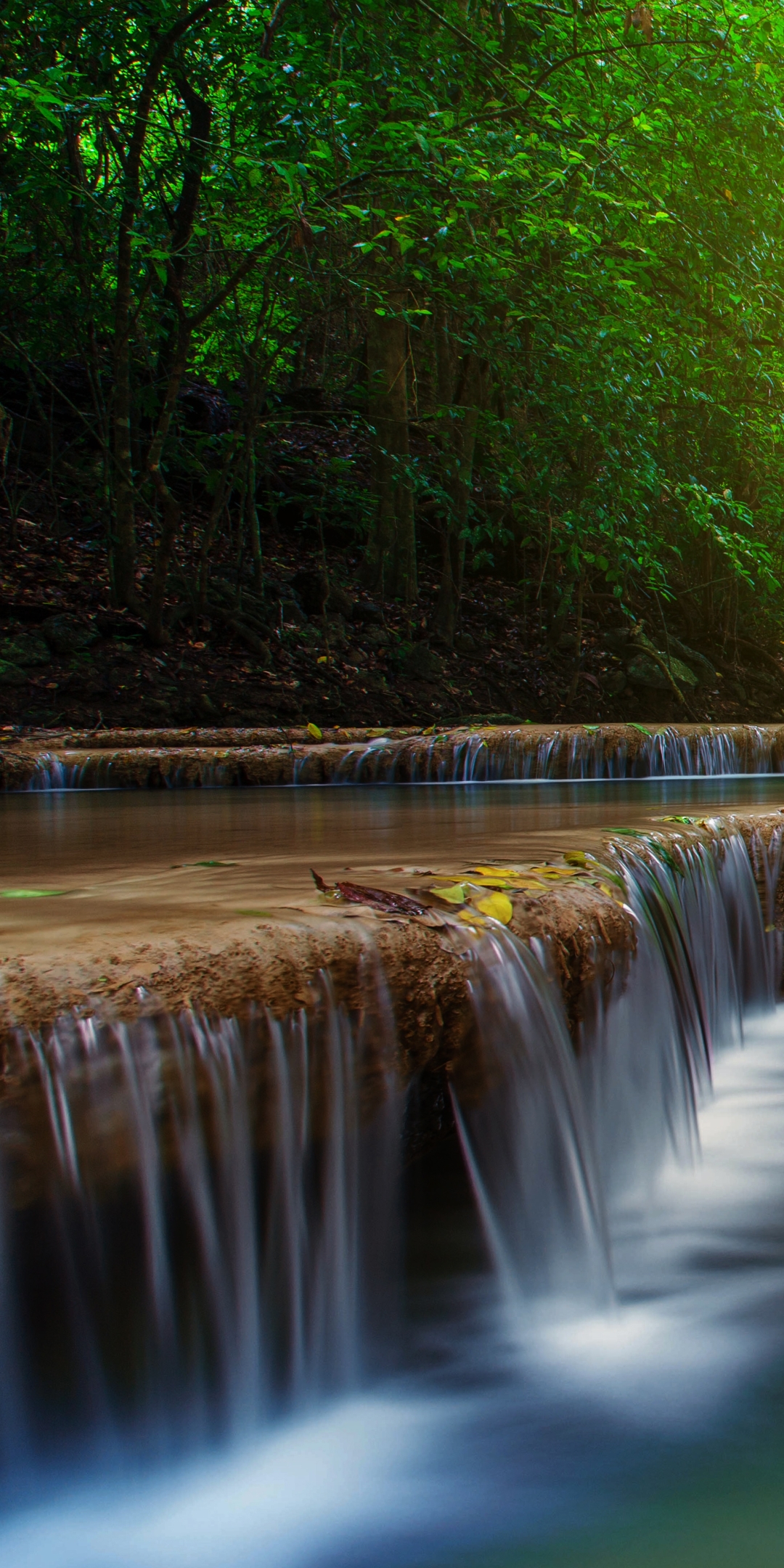 Baixar papel de parede para celular de Natureza, Cachoeiras, Rio, Vegetação, Terra/natureza, Cachoeira gratuito.