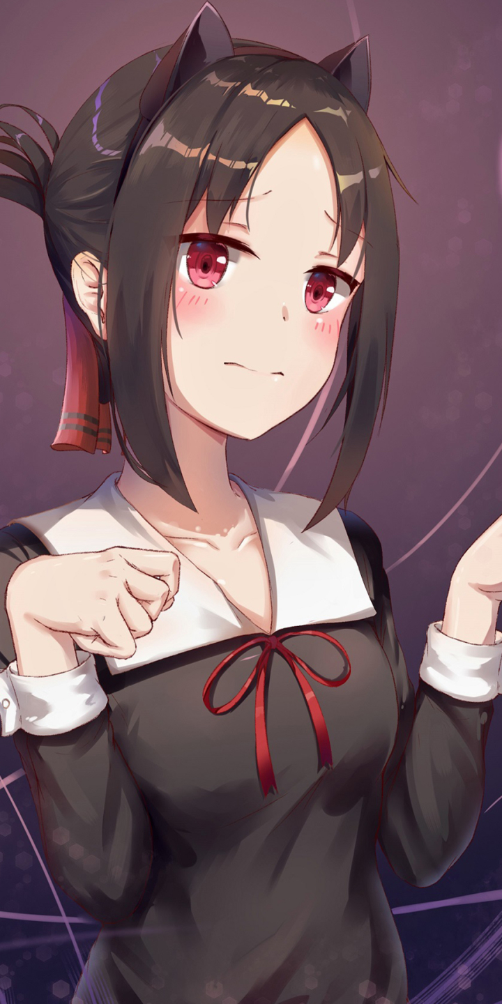 Descarga gratuita de fondo de pantalla para móvil de Animado, Kaguya Sama Wa Kokurasetai: Tensai Tachi No Ren'ai Zunōsen, Kaguya Shinomiya.