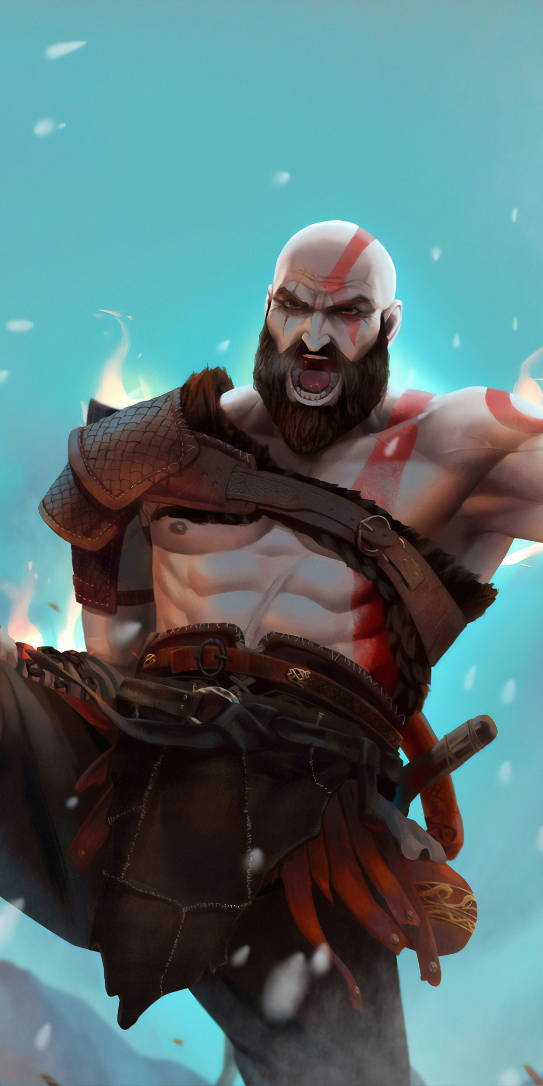 Download mobile wallpaper God Of War, Warrior, Video Game, Kratos (God Of War), God Of War (2018) for free.