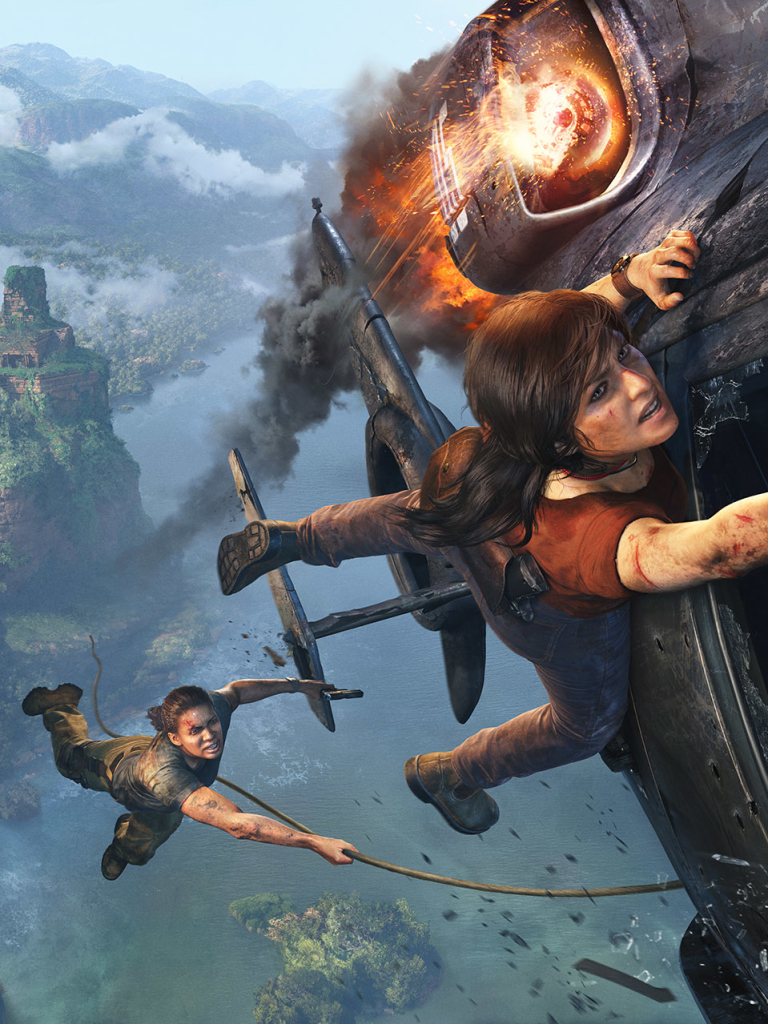 Download mobile wallpaper Uncharted, Video Game, Uncharted: The Lost Legacy, Chloe Frazer, Nadine Ross for free.