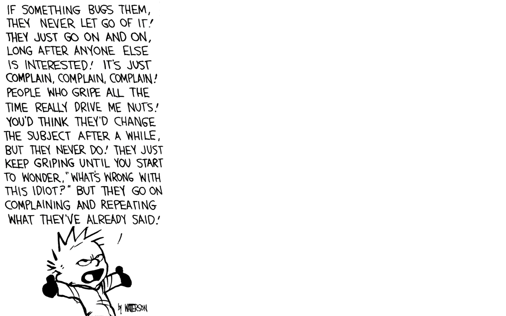 Baixar papel de parede para celular de Calvin E Hobbes, Calvino (Calvino E Hobbes), Hobbes (Calvino E Hobbes), História Em Quadrinhos gratuito.